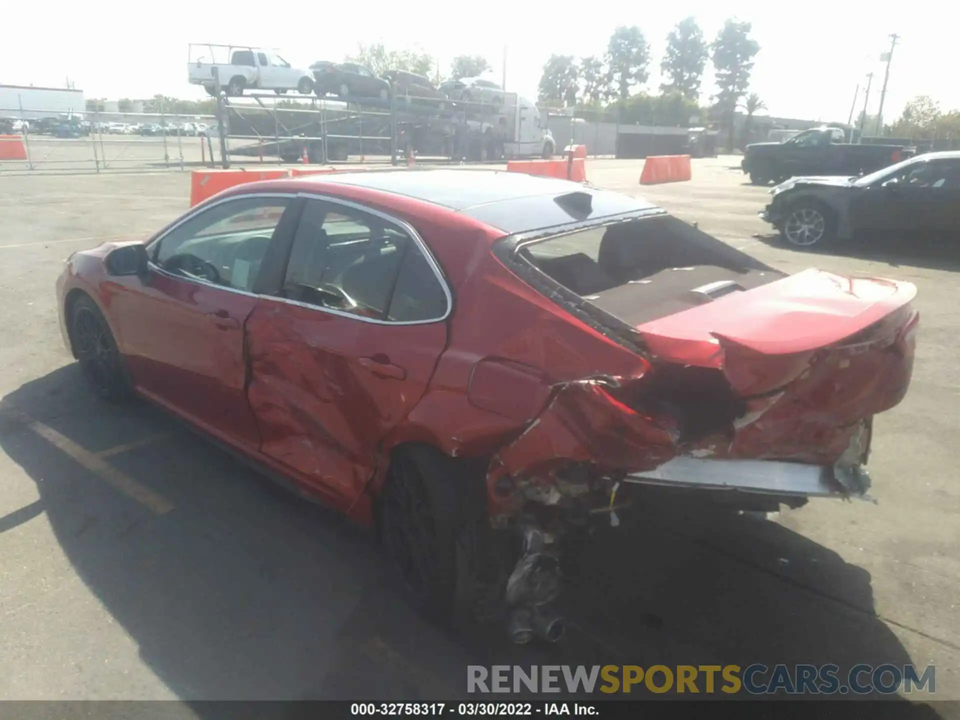 3 Photograph of a damaged car 4T1K61AK1MU484882 TOYOTA CAMRY 2021