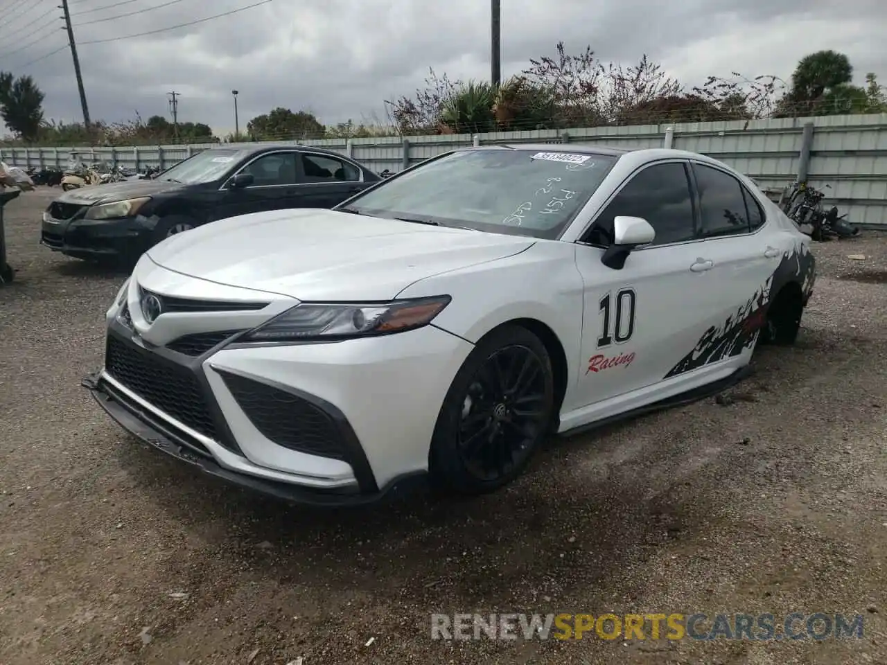 2 Photograph of a damaged car 4T1K61AK1MU514561 TOYOTA CAMRY 2021