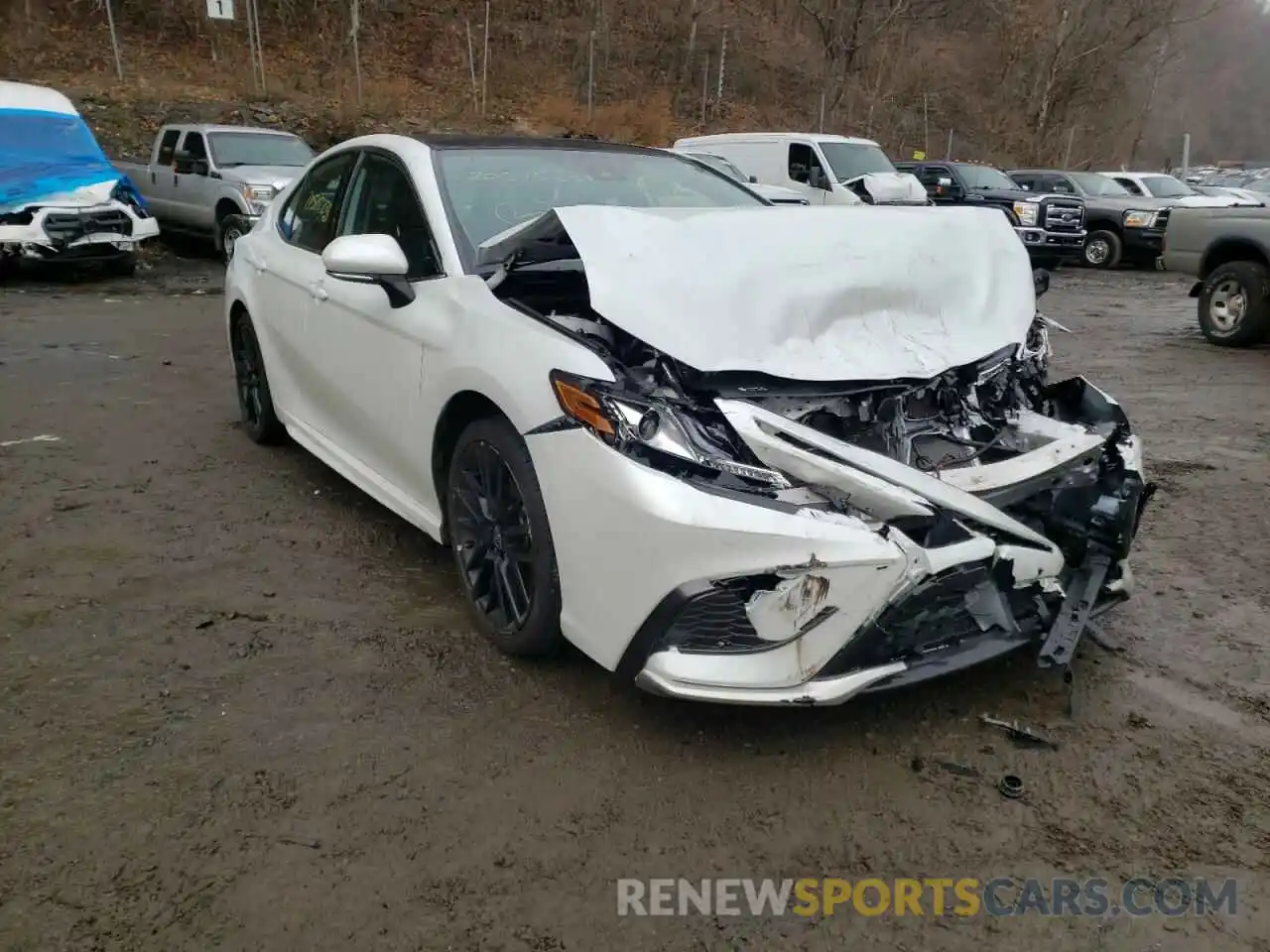 1 Photograph of a damaged car 4T1K61AK1MU543638 TOYOTA CAMRY 2021