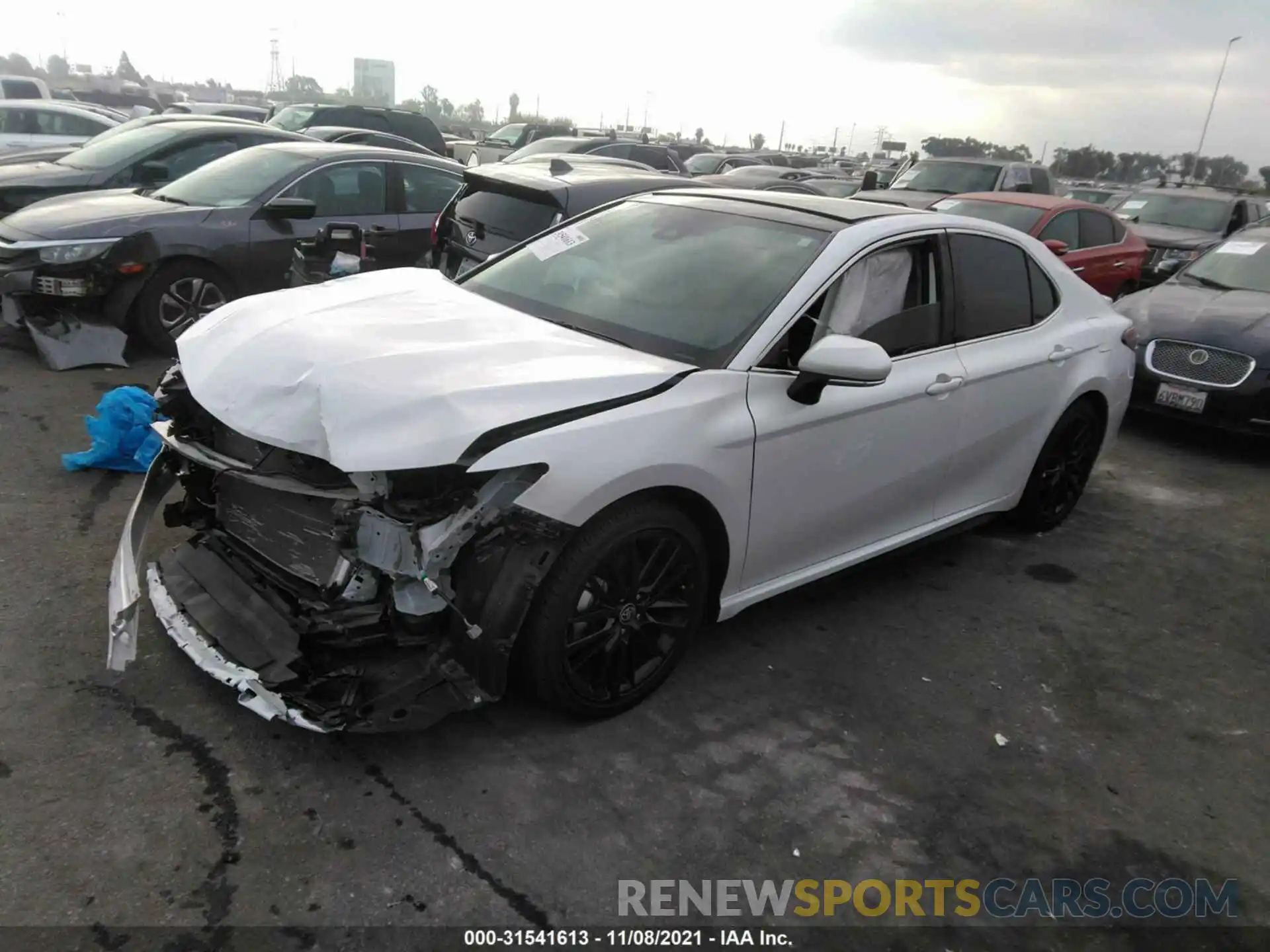 2 Photograph of a damaged car 4T1K61AK1MU556518 TOYOTA CAMRY 2021