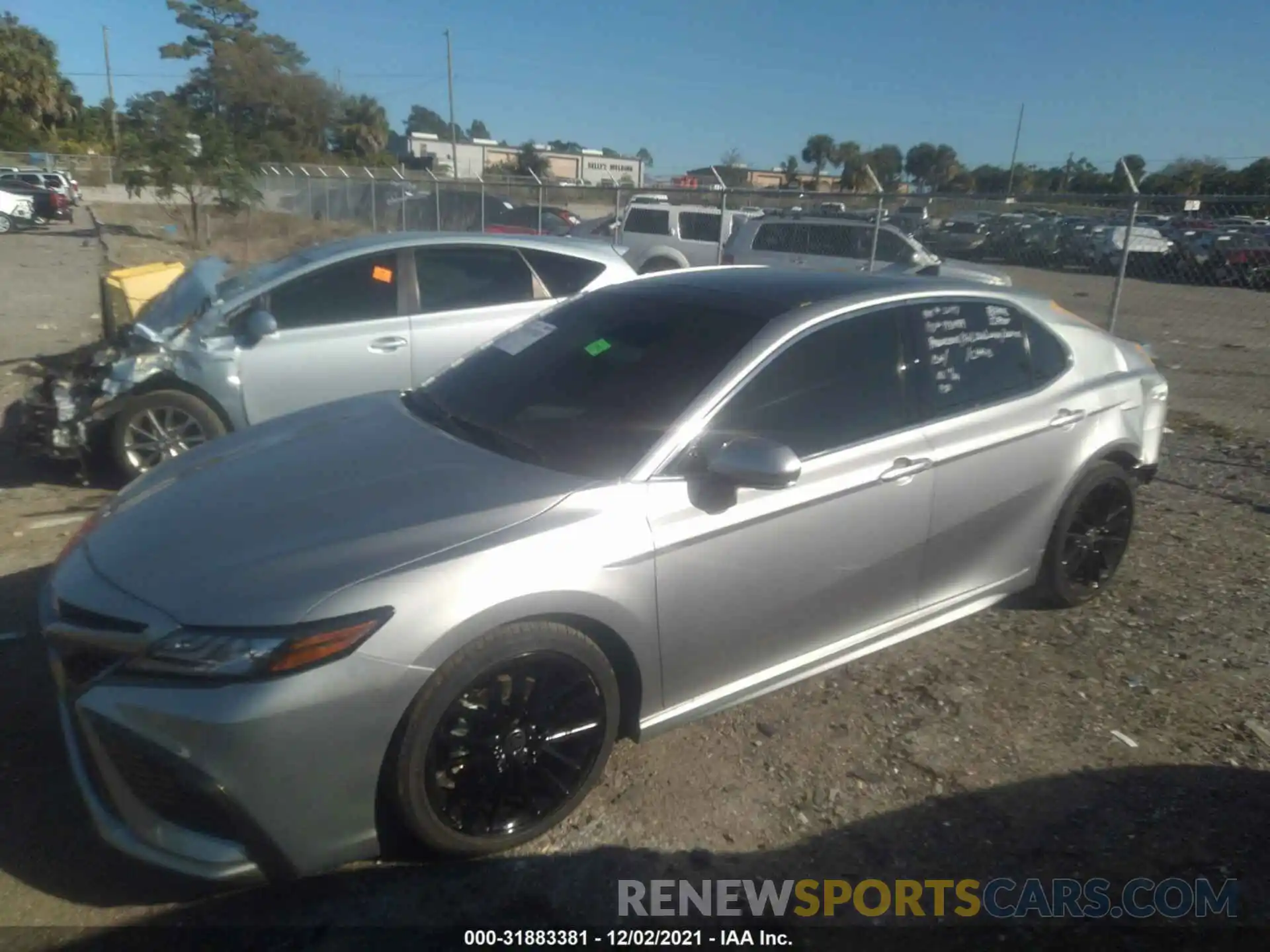 2 Photograph of a damaged car 4T1K61AK1MU576378 TOYOTA CAMRY 2021