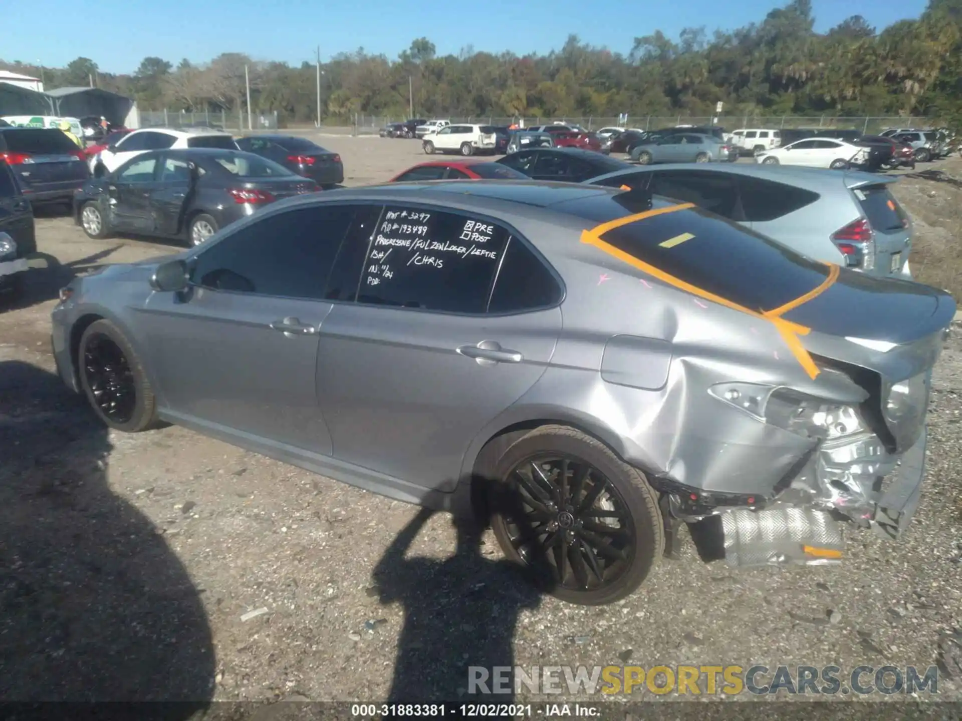 3 Photograph of a damaged car 4T1K61AK1MU576378 TOYOTA CAMRY 2021