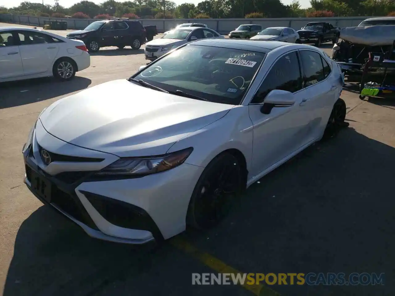 2 Photograph of a damaged car 4T1K61AK1MU578437 TOYOTA CAMRY 2021