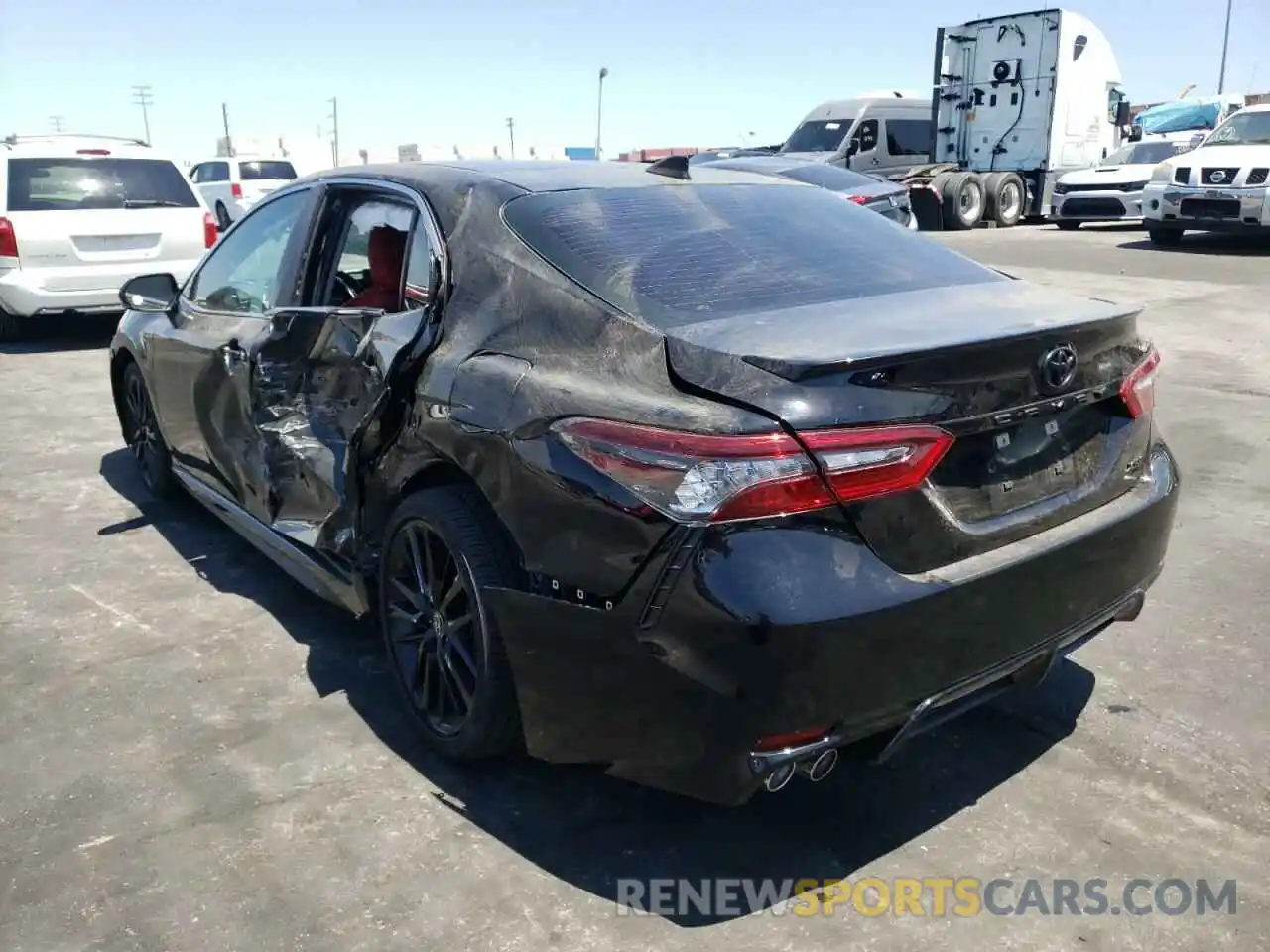 3 Photograph of a damaged car 4T1K61AK1MU588756 TOYOTA CAMRY 2021