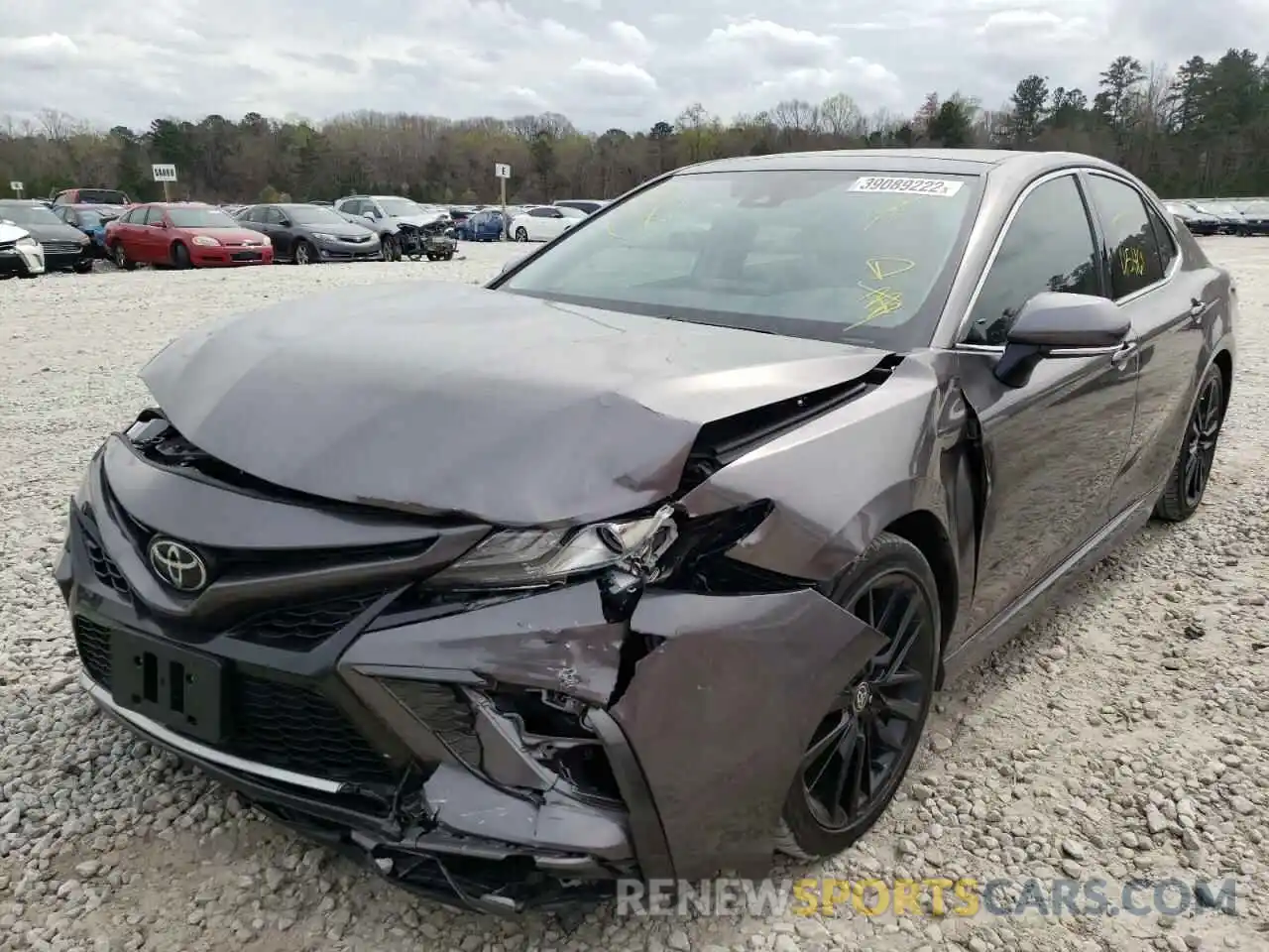 2 Photograph of a damaged car 4T1K61AK2MU425890 TOYOTA CAMRY 2021