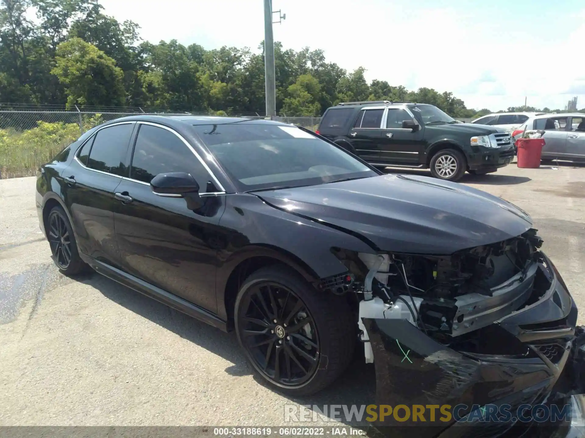 1 Photograph of a damaged car 4T1K61AK2MU432788 TOYOTA CAMRY 2021