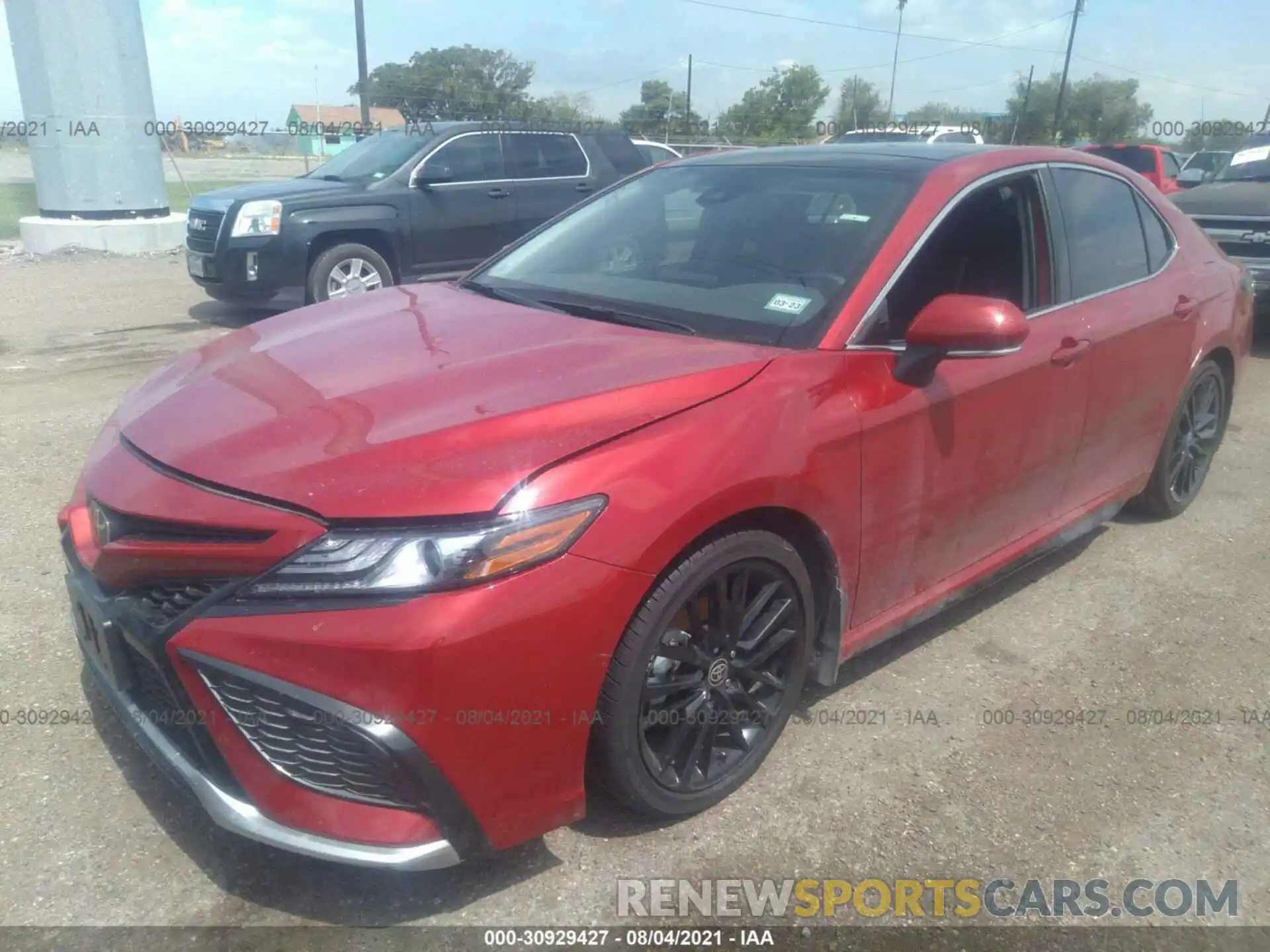 2 Photograph of a damaged car 4T1K61AK2MU438980 TOYOTA CAMRY 2021