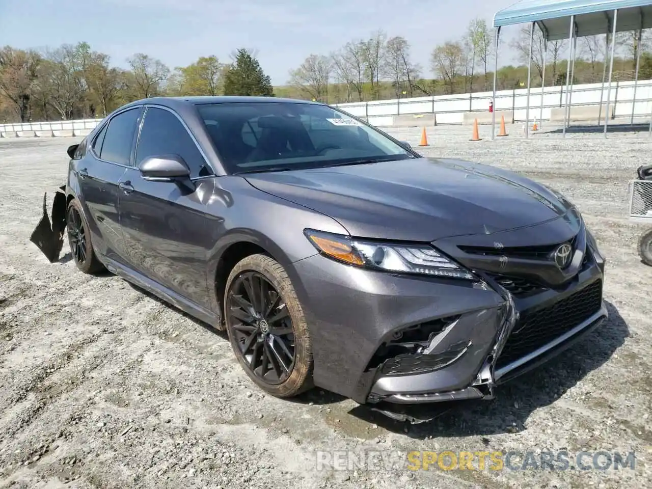 1 Photograph of a damaged car 4T1K61AK2MU445556 TOYOTA CAMRY 2021