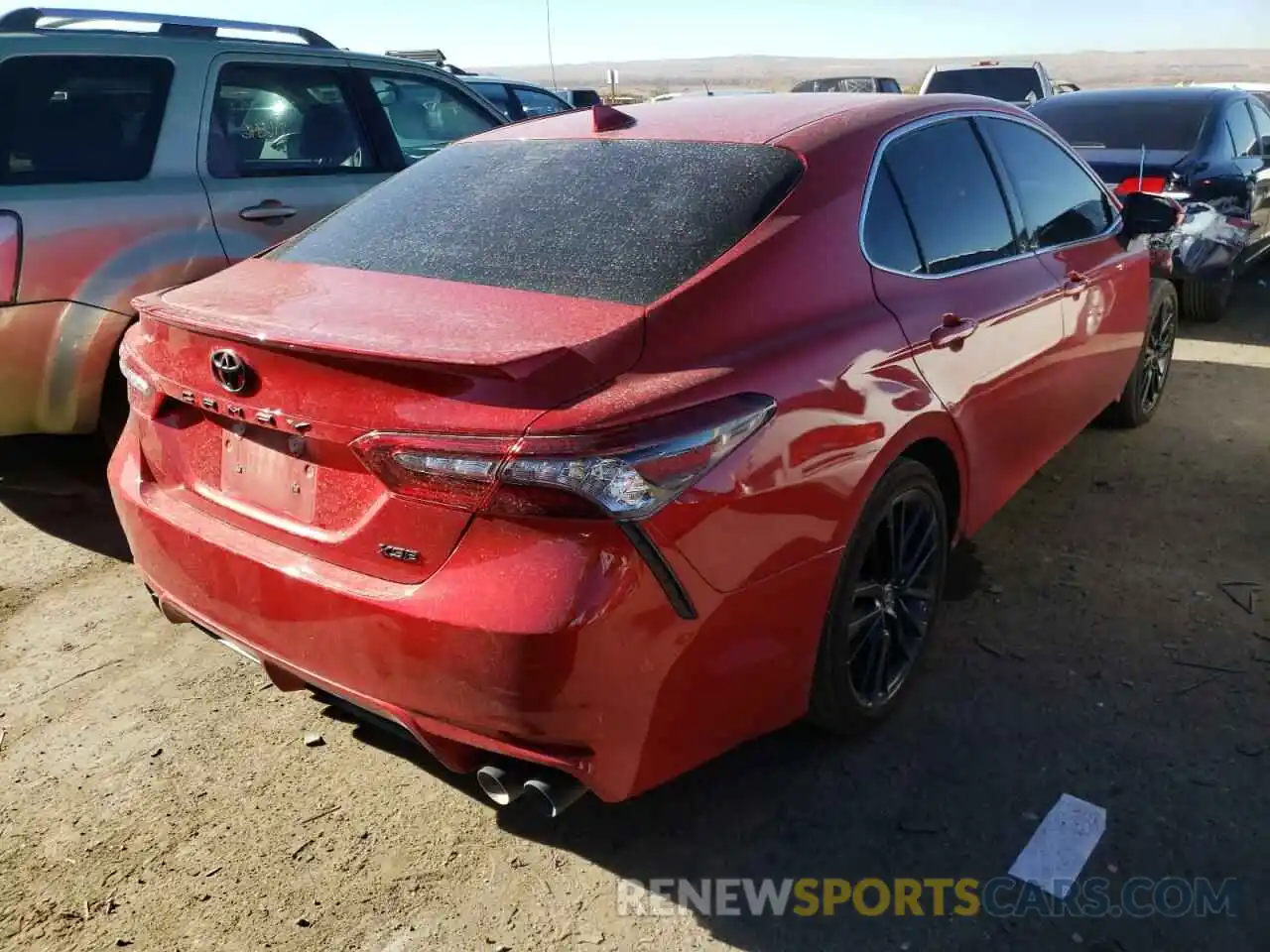 4 Photograph of a damaged car 4T1K61AK2MU447923 TOYOTA CAMRY 2021