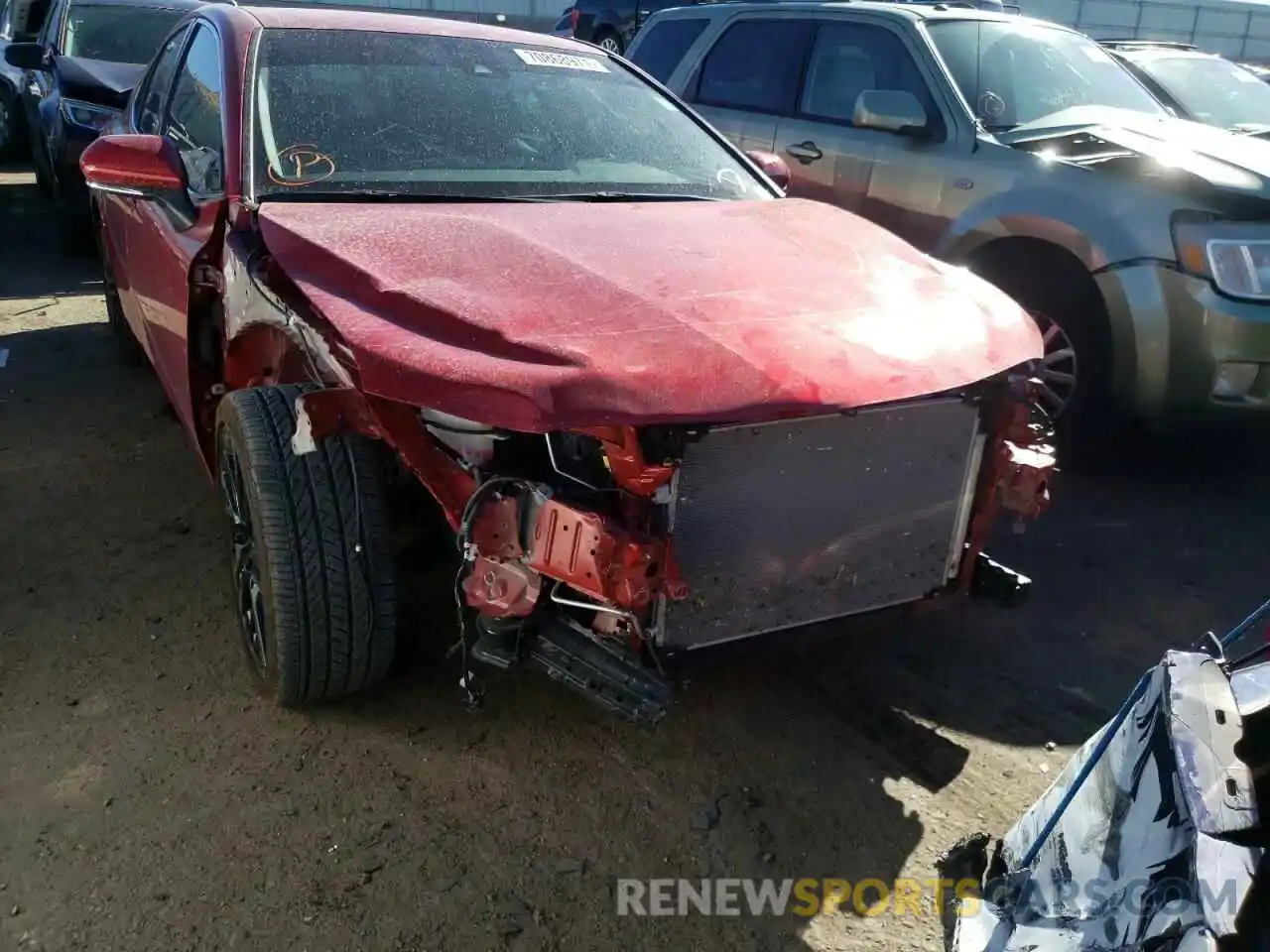 9 Photograph of a damaged car 4T1K61AK2MU447923 TOYOTA CAMRY 2021