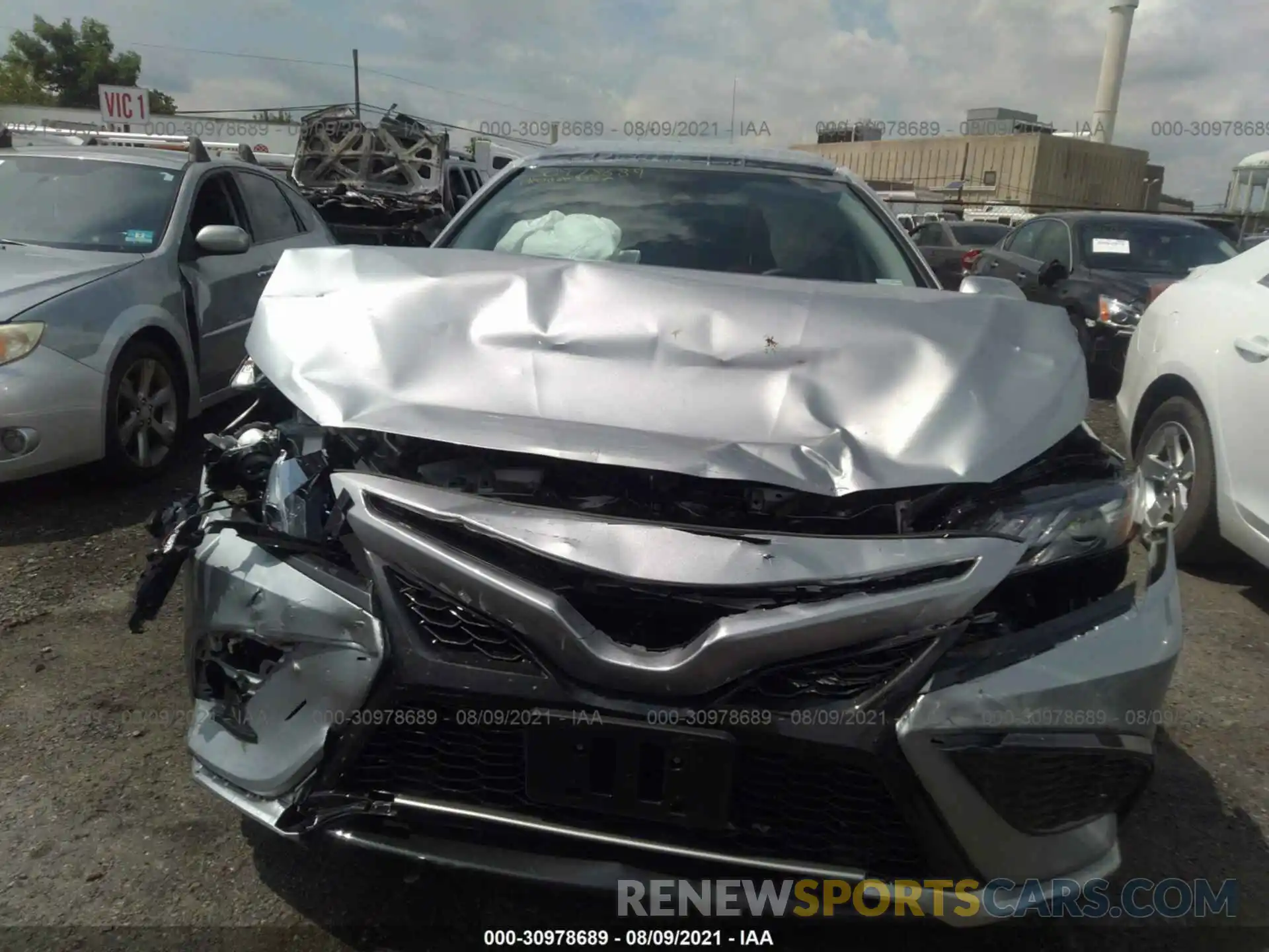 6 Photograph of a damaged car 4T1K61AK2MU451390 TOYOTA CAMRY 2021