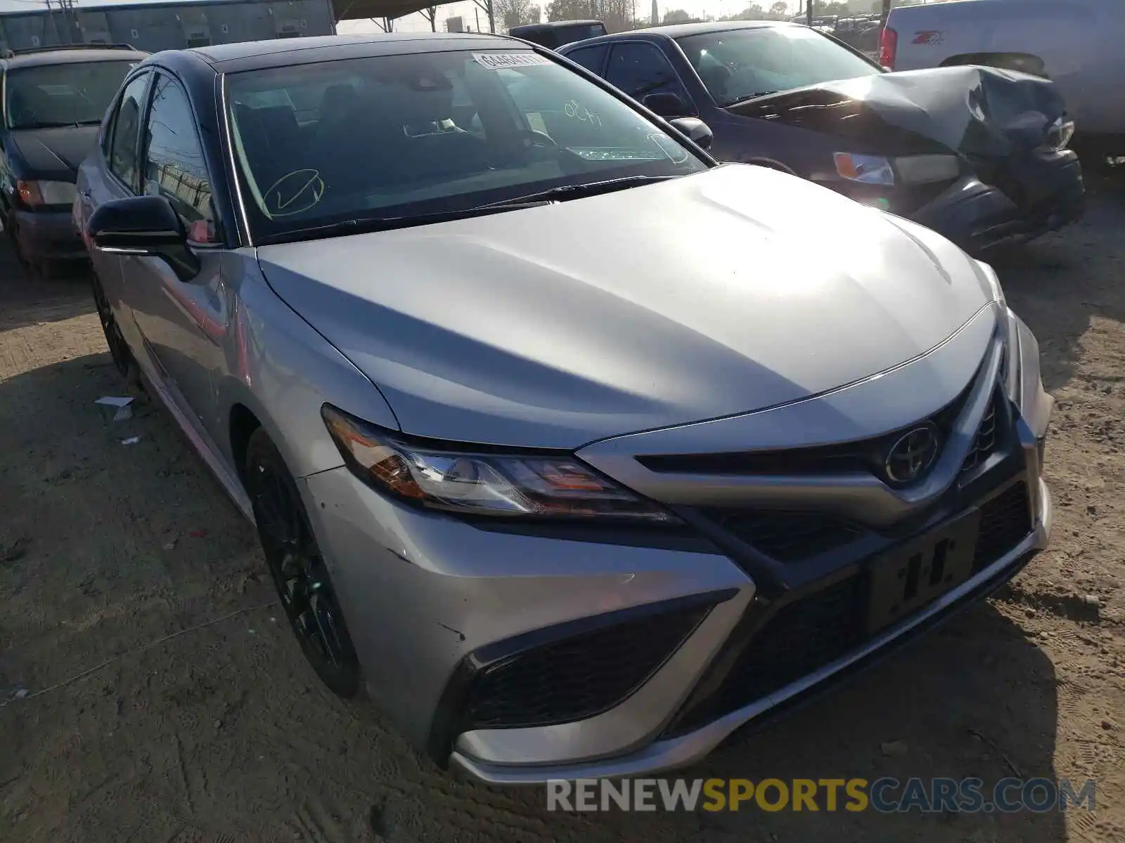 1 Photograph of a damaged car 4T1K61AK2MU482770 TOYOTA CAMRY 2021