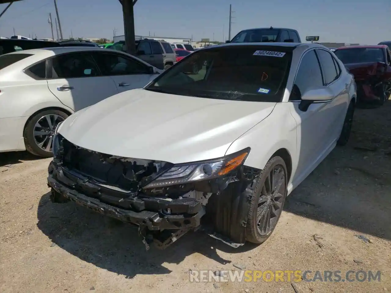 2 Photograph of a damaged car 4T1K61AK2MU529313 TOYOTA CAMRY 2021