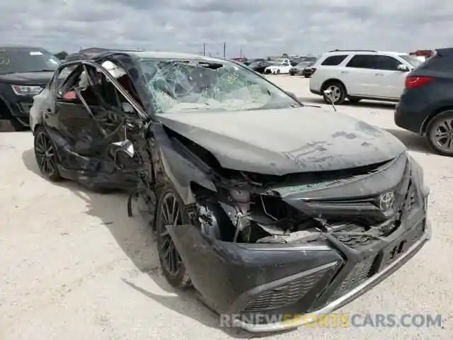 1 Photograph of a damaged car 4T1K61AK2MU589057 TOYOTA CAMRY 2021