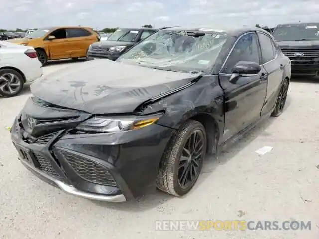 2 Photograph of a damaged car 4T1K61AK2MU589057 TOYOTA CAMRY 2021