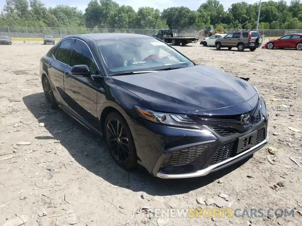 1 Photograph of a damaged car 4T1K61AK2MU590628 TOYOTA CAMRY 2021