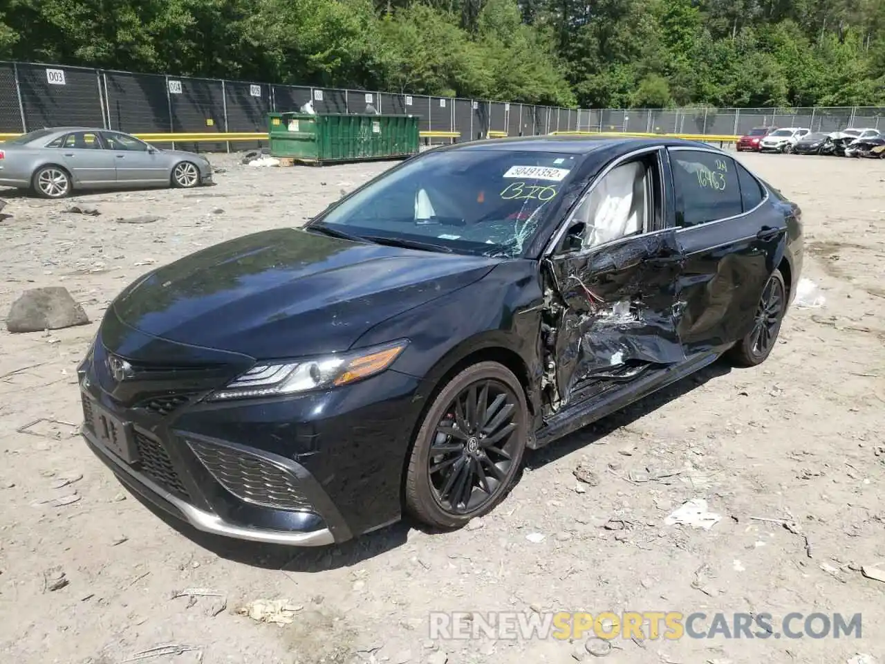 2 Photograph of a damaged car 4T1K61AK2MU590628 TOYOTA CAMRY 2021