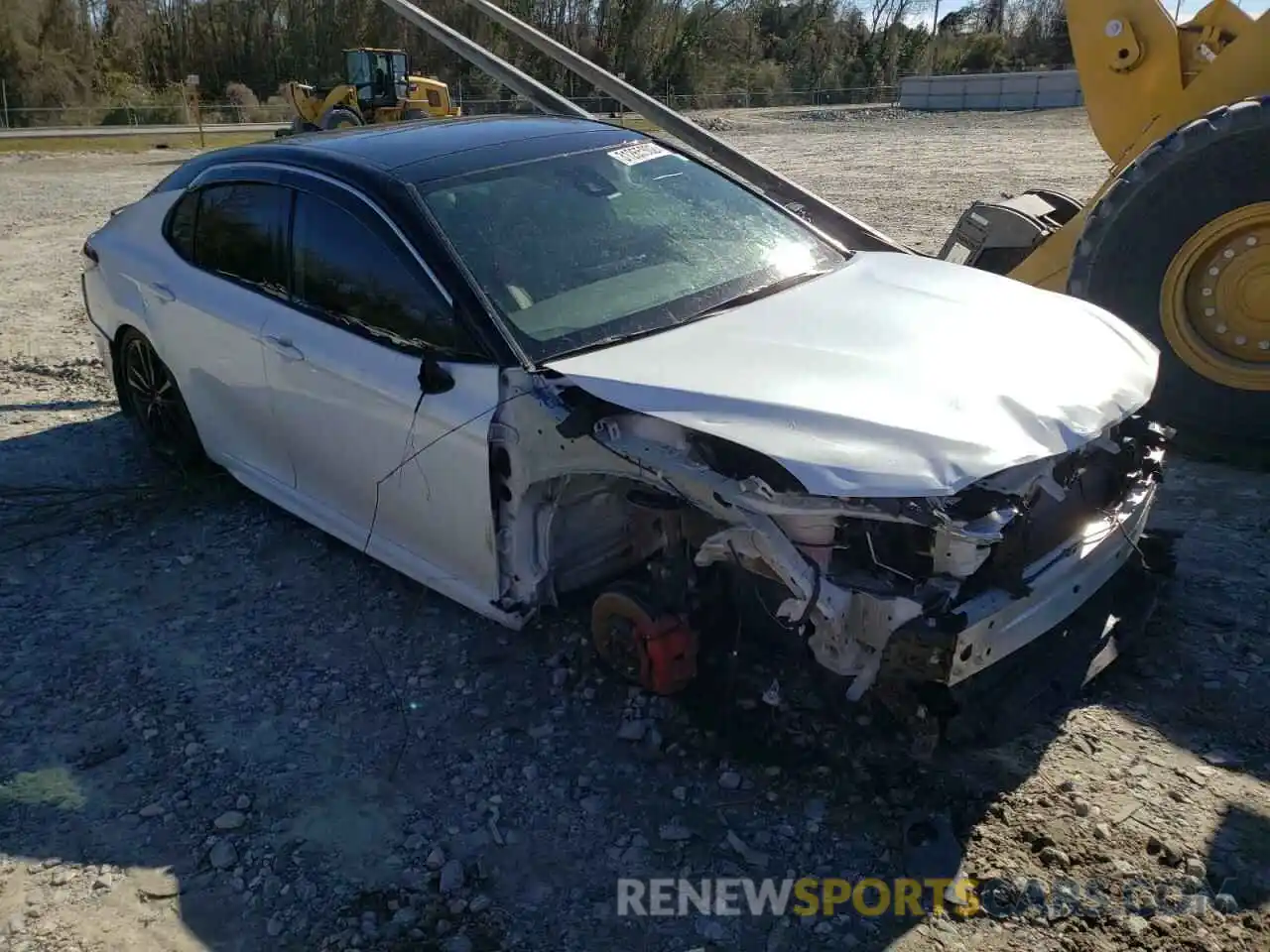 1 Photograph of a damaged car 4T1K61AK3MU412792 TOYOTA CAMRY 2021