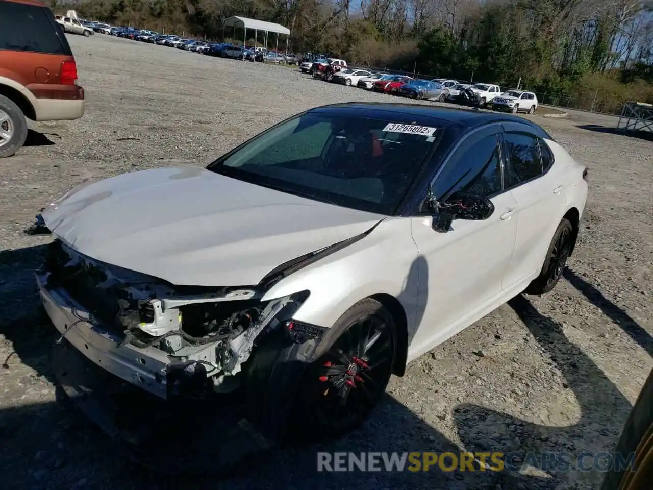 2 Photograph of a damaged car 4T1K61AK3MU412792 TOYOTA CAMRY 2021