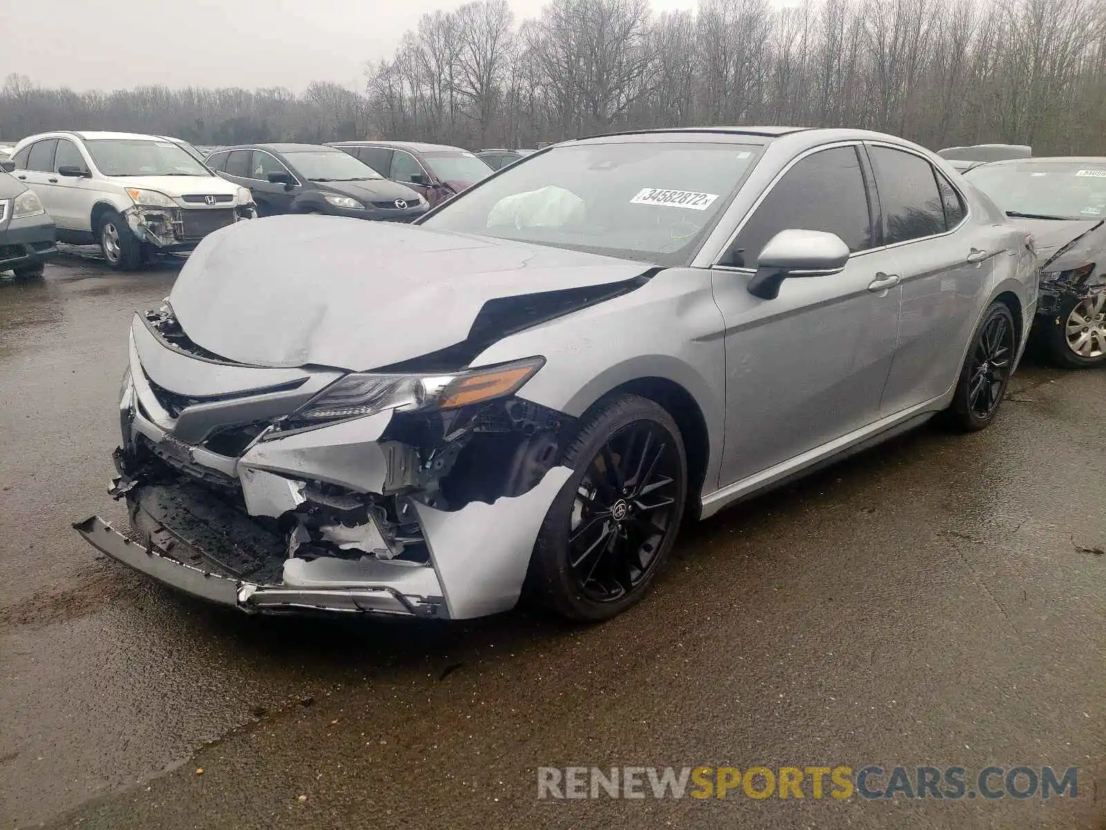 2 Photograph of a damaged car 4T1K61AK3MU429172 TOYOTA CAMRY 2021