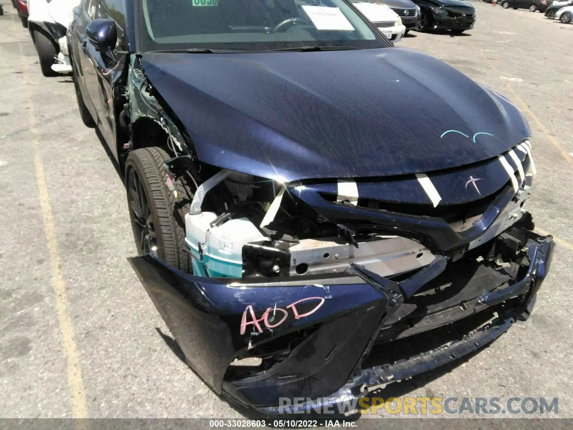 6 Photograph of a damaged car 4T1K61AK3MU442942 TOYOTA CAMRY 2021