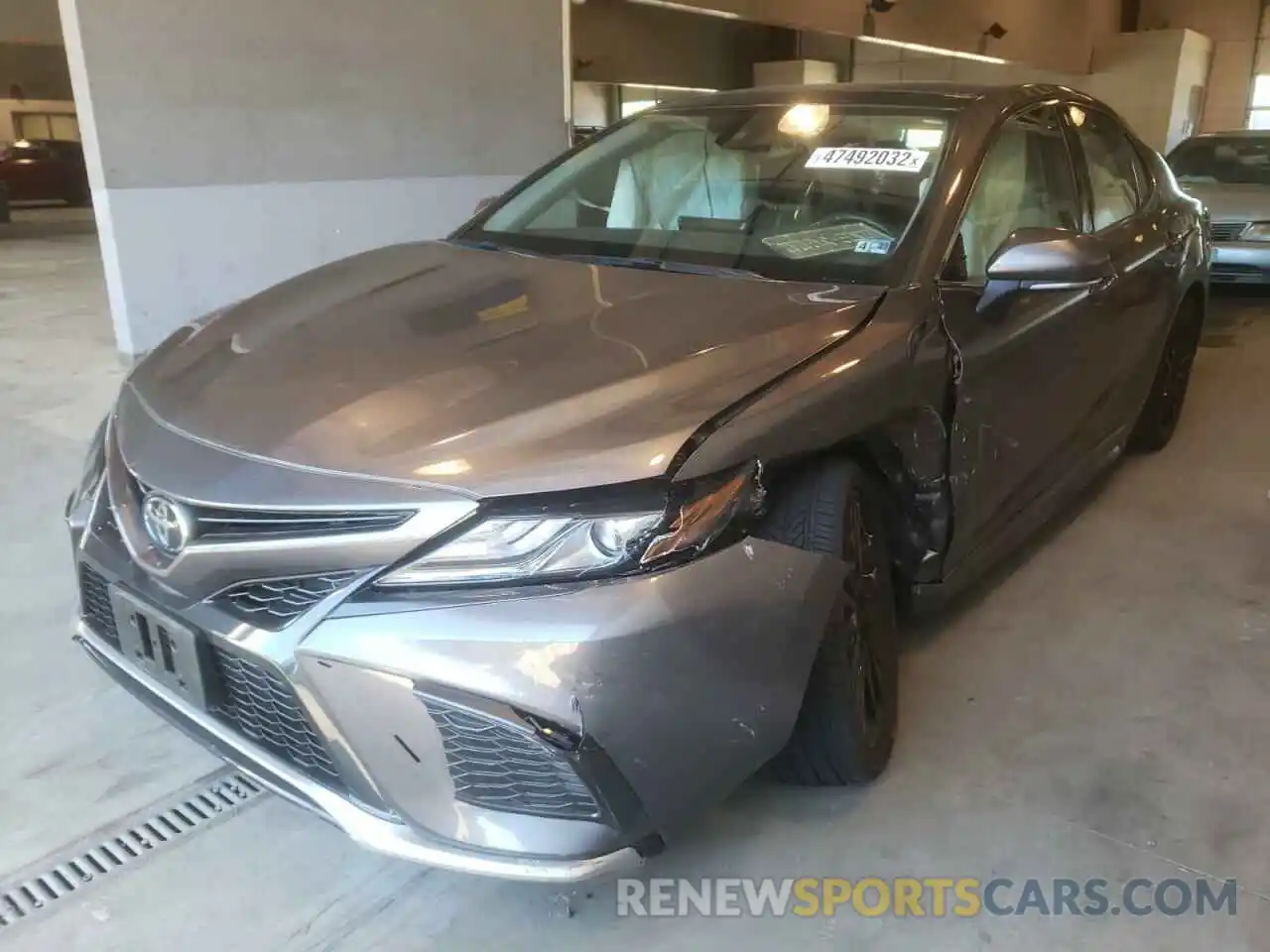 2 Photograph of a damaged car 4T1K61AK3MU448059 TOYOTA CAMRY 2021