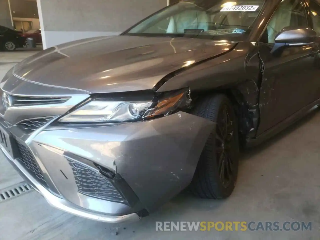 9 Photograph of a damaged car 4T1K61AK3MU448059 TOYOTA CAMRY 2021