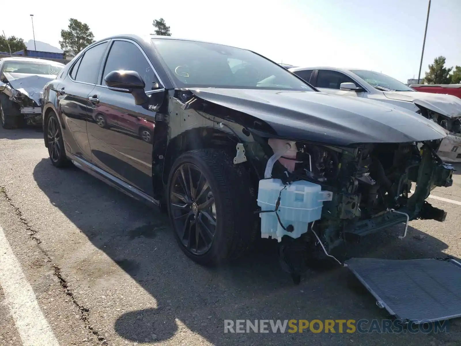 1 Photograph of a damaged car 4T1K61AK3MU473219 TOYOTA CAMRY 2021