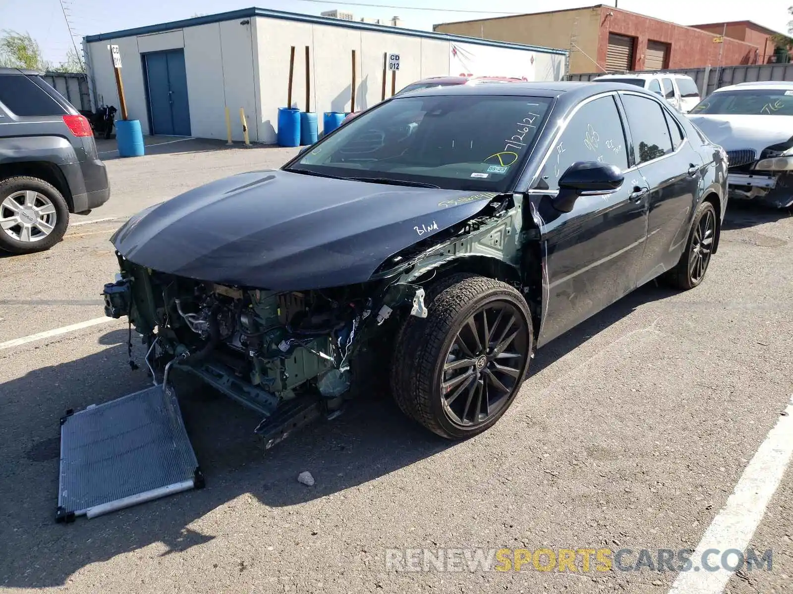 2 Photograph of a damaged car 4T1K61AK3MU473219 TOYOTA CAMRY 2021