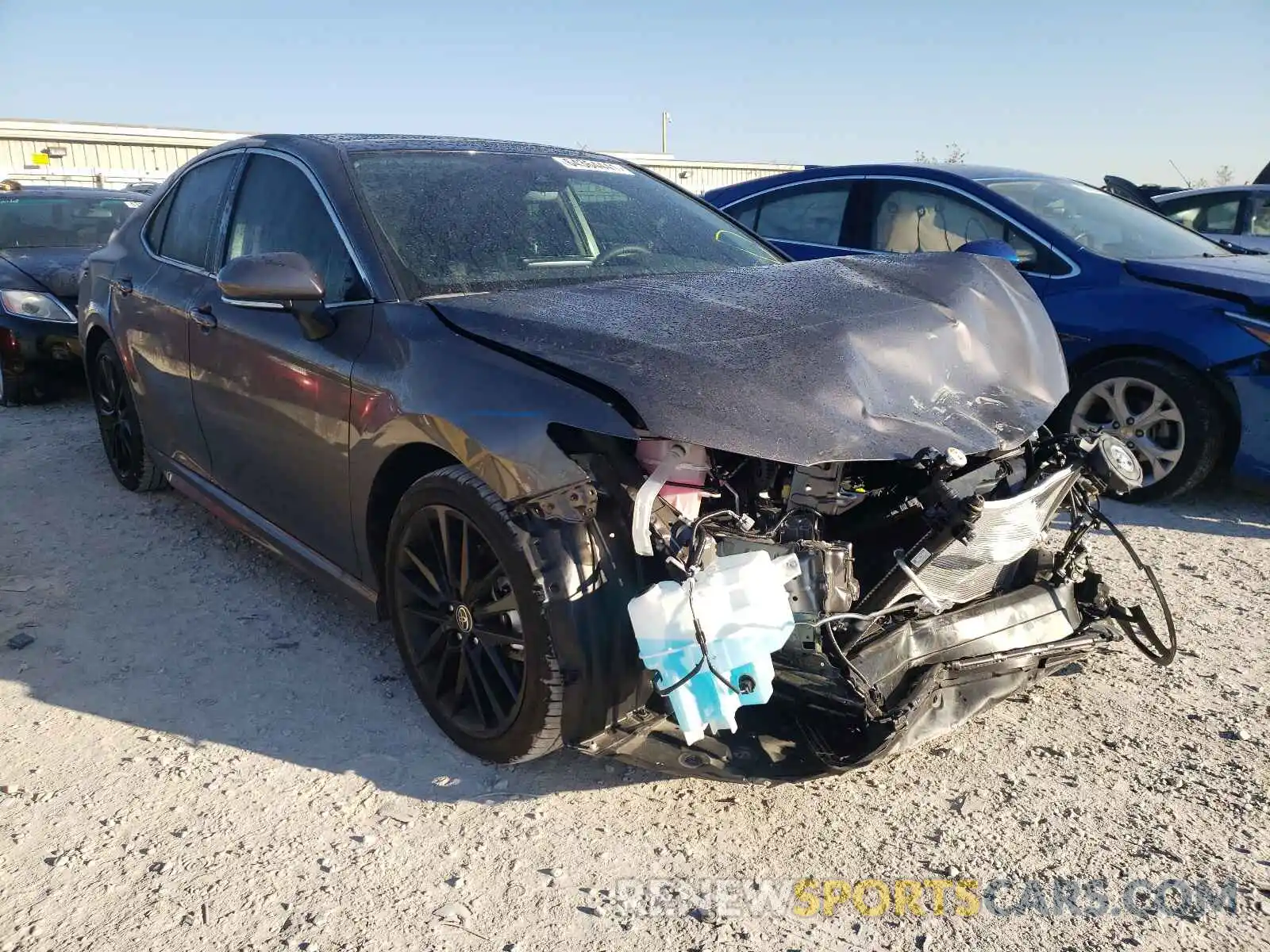 1 Photograph of a damaged car 4T1K61AK3MU476556 TOYOTA CAMRY 2021