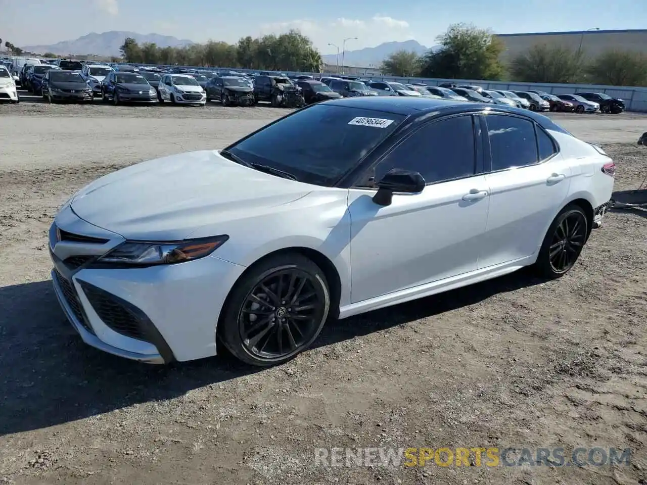 1 Photograph of a damaged car 4T1K61AK3MU477609 TOYOTA CAMRY 2021