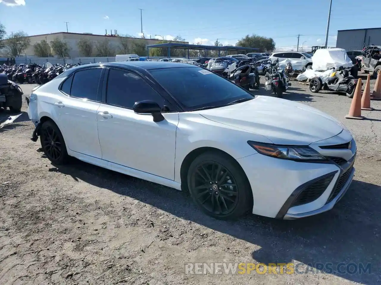 4 Photograph of a damaged car 4T1K61AK3MU477609 TOYOTA CAMRY 2021