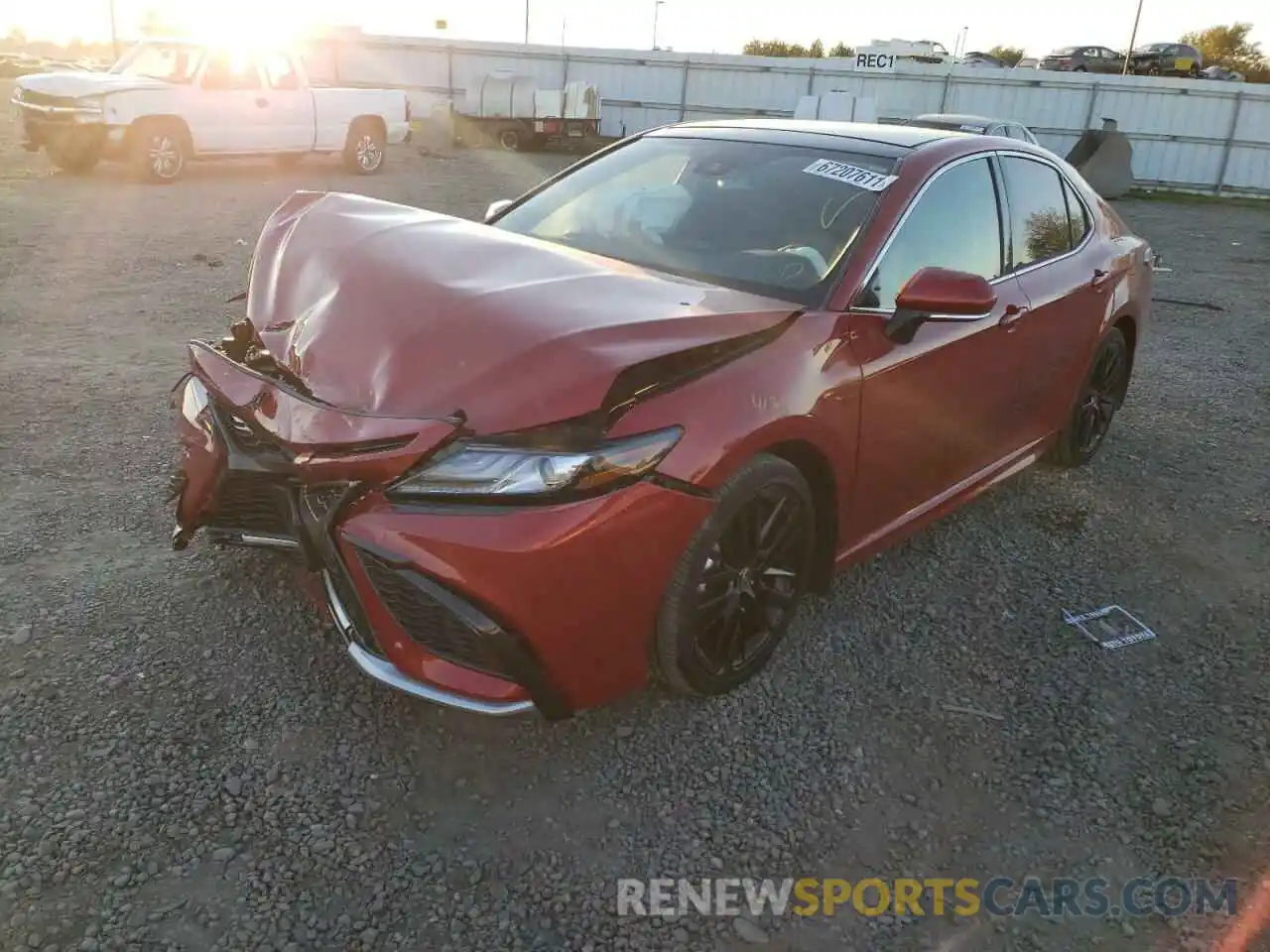 2 Photograph of a damaged car 4T1K61AK3MU479120 TOYOTA CAMRY 2021