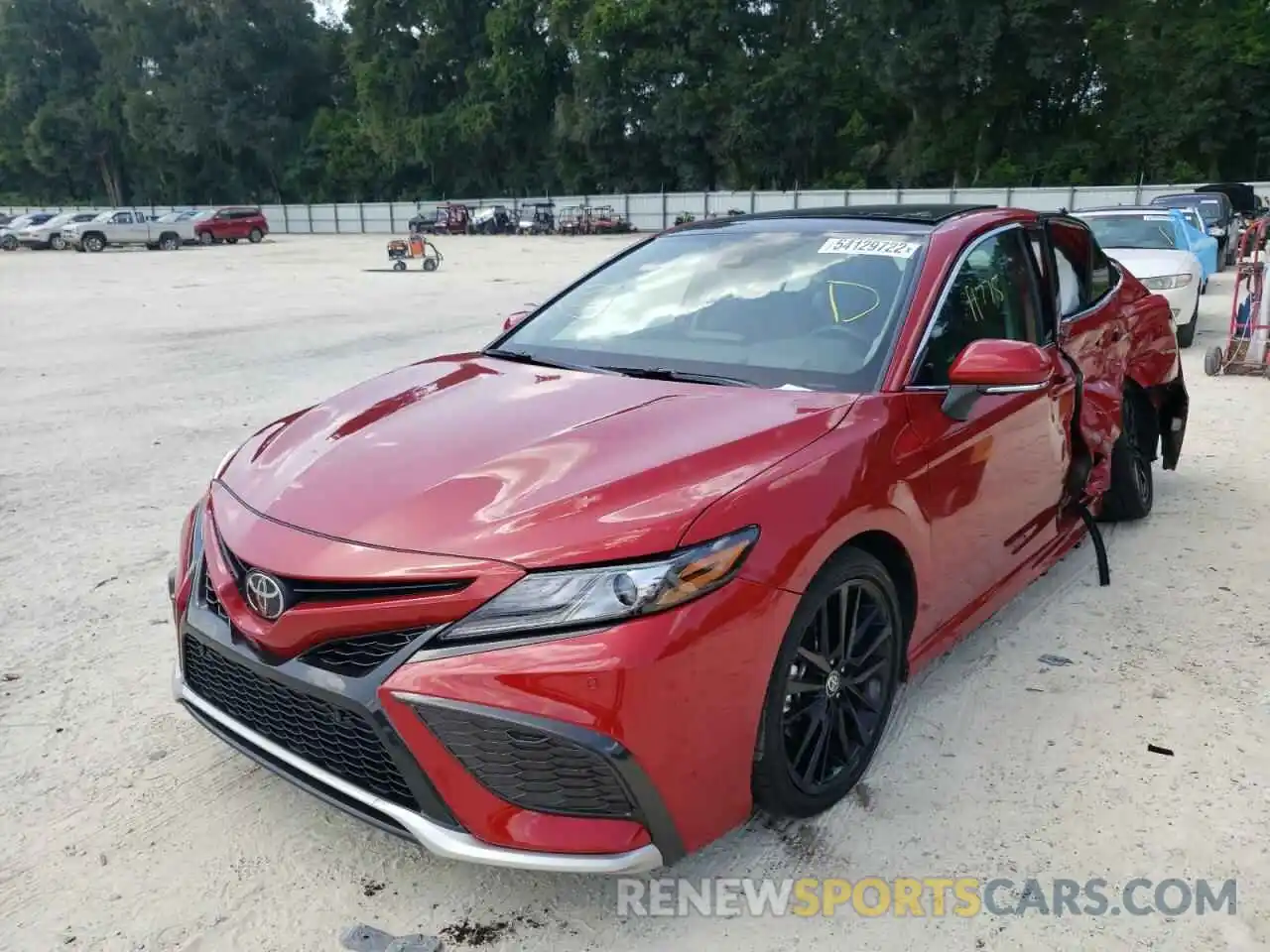 2 Photograph of a damaged car 4T1K61AK3MU481918 TOYOTA CAMRY 2021