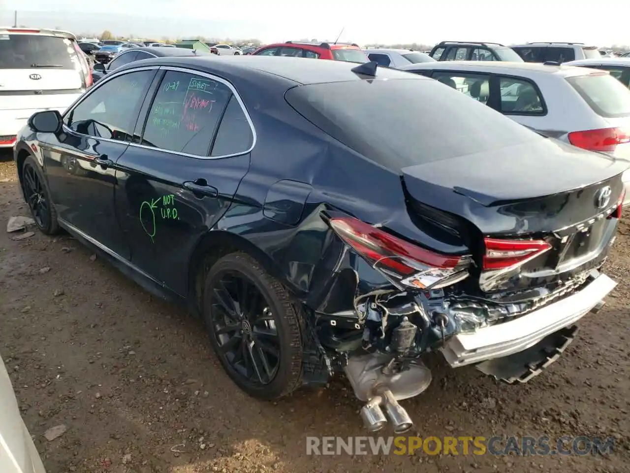 3 Photograph of a damaged car 4T1K61AK3MU482261 TOYOTA CAMRY 2021