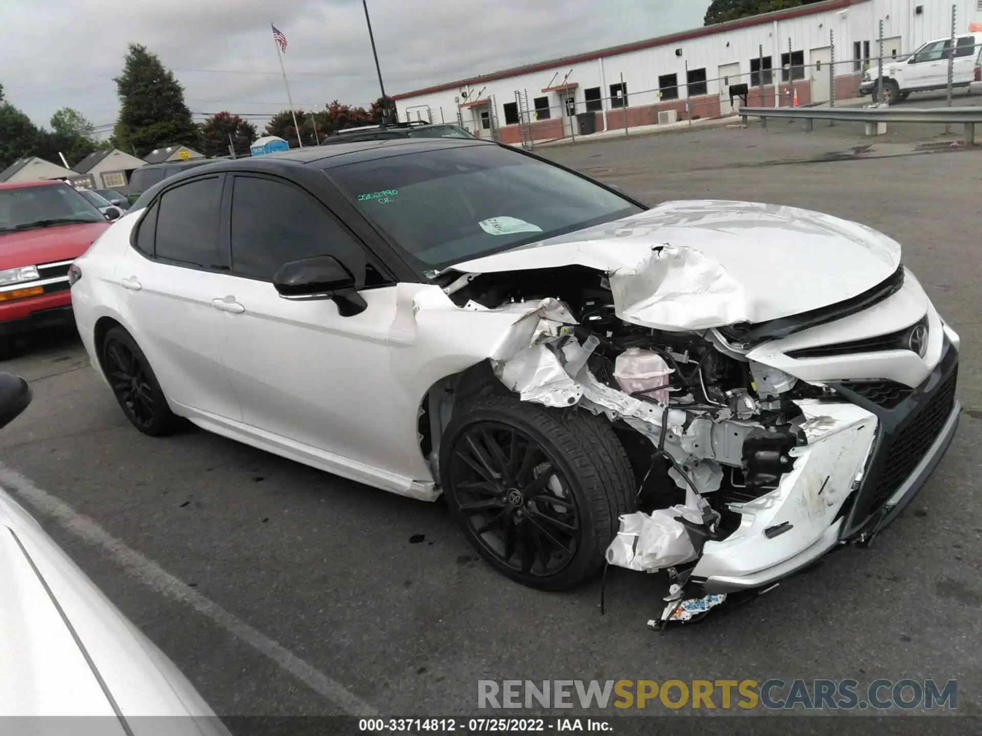 1 Photograph of a damaged car 4T1K61AK3MU493132 TOYOTA CAMRY 2021