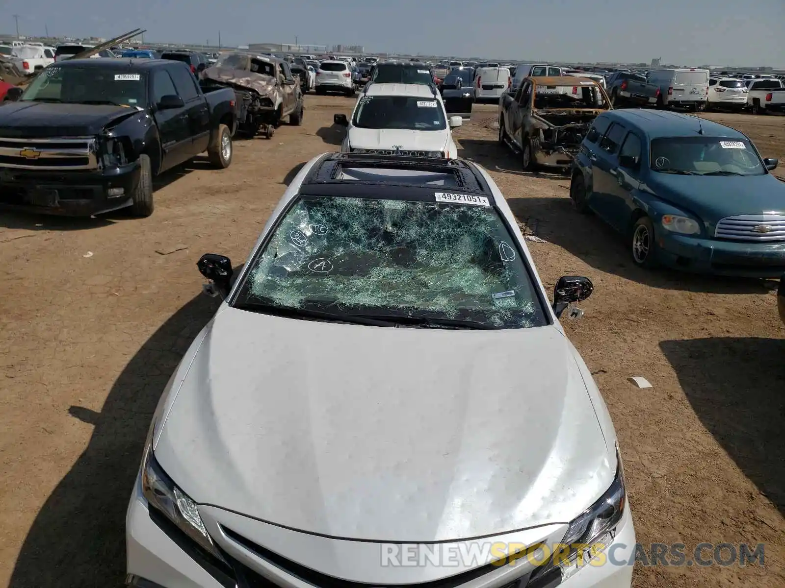 9 Photograph of a damaged car 4T1K61AK3MU521169 TOYOTA CAMRY 2021