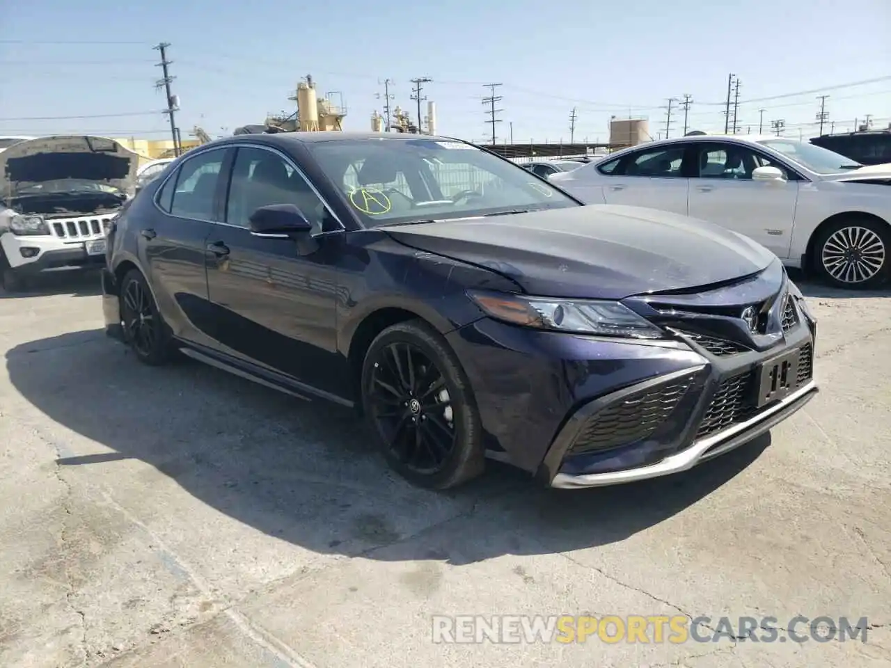 1 Photograph of a damaged car 4T1K61AK3MU526825 TOYOTA CAMRY 2021