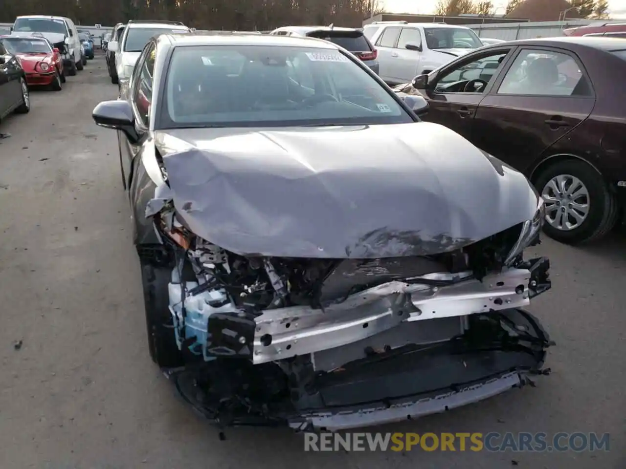 9 Photograph of a damaged car 4T1K61AK3MU528526 TOYOTA CAMRY 2021