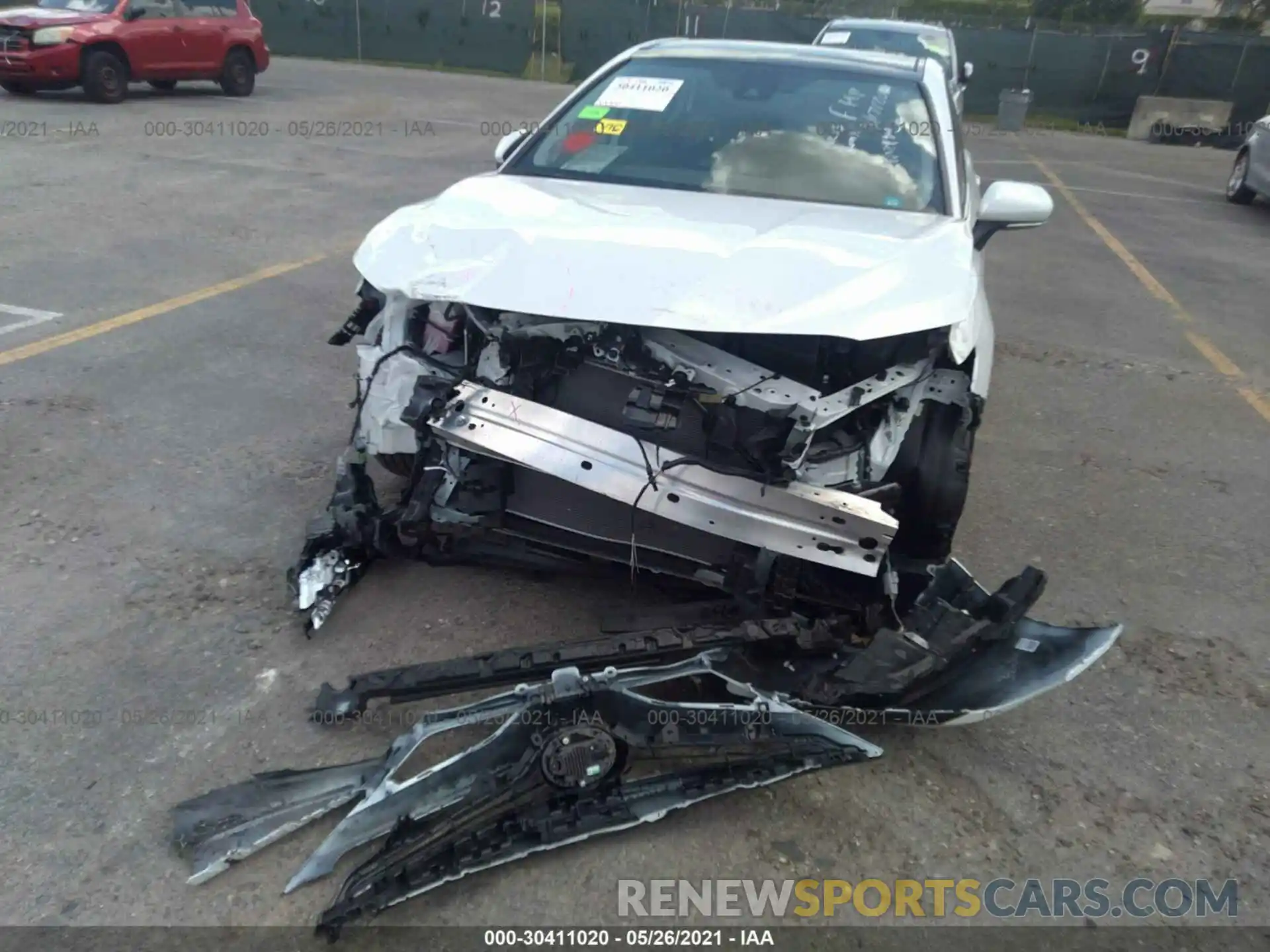 6 Photograph of a damaged car 4T1K61AK3MU532950 TOYOTA CAMRY 2021