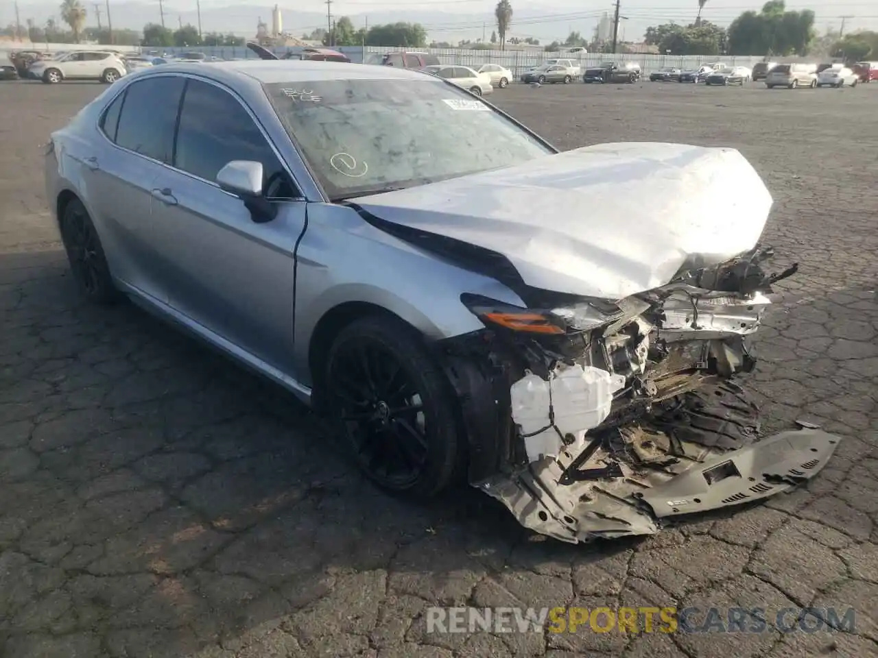 1 Photograph of a damaged car 4T1K61AK3MU535220 TOYOTA CAMRY 2021