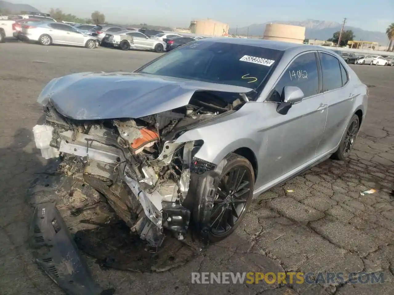 2 Photograph of a damaged car 4T1K61AK3MU535220 TOYOTA CAMRY 2021