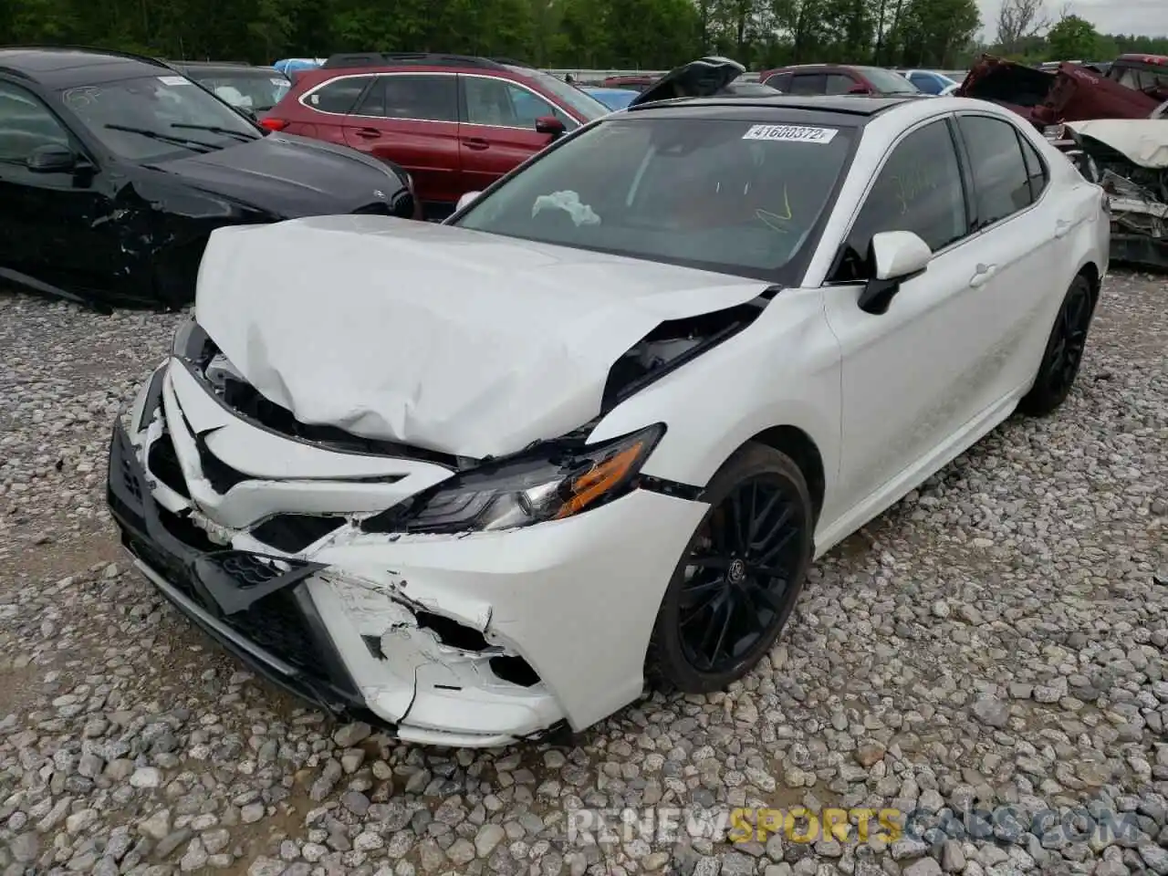 2 Photograph of a damaged car 4T1K61AK3MU548100 TOYOTA CAMRY 2021