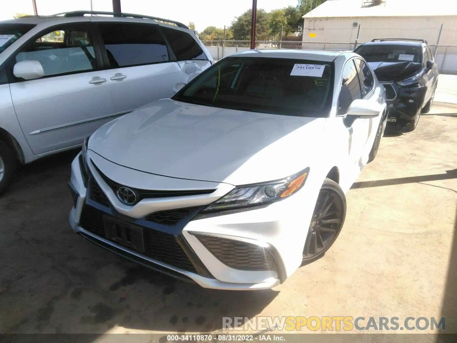 2 Photograph of a damaged car 4T1K61AK3MU560649 TOYOTA CAMRY 2021