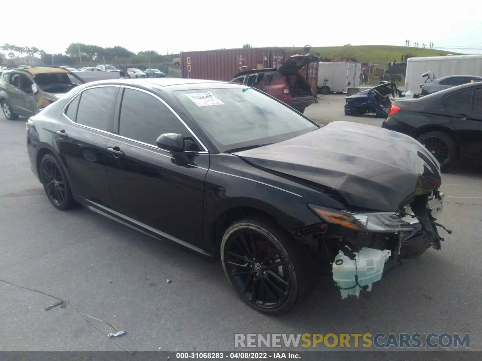 1 Photograph of a damaged car 4T1K61AK4MU413482 TOYOTA CAMRY 2021