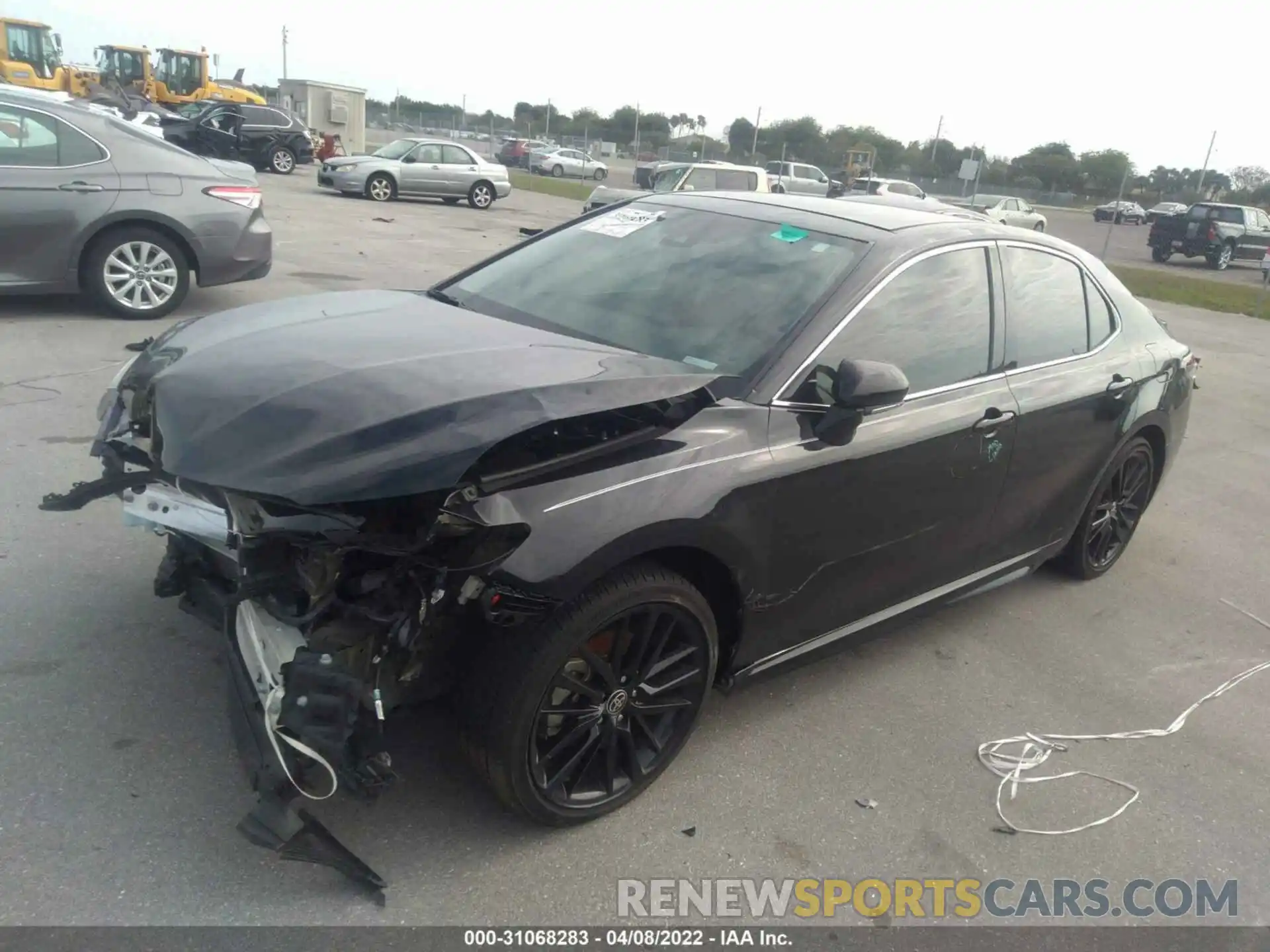 2 Photograph of a damaged car 4T1K61AK4MU413482 TOYOTA CAMRY 2021