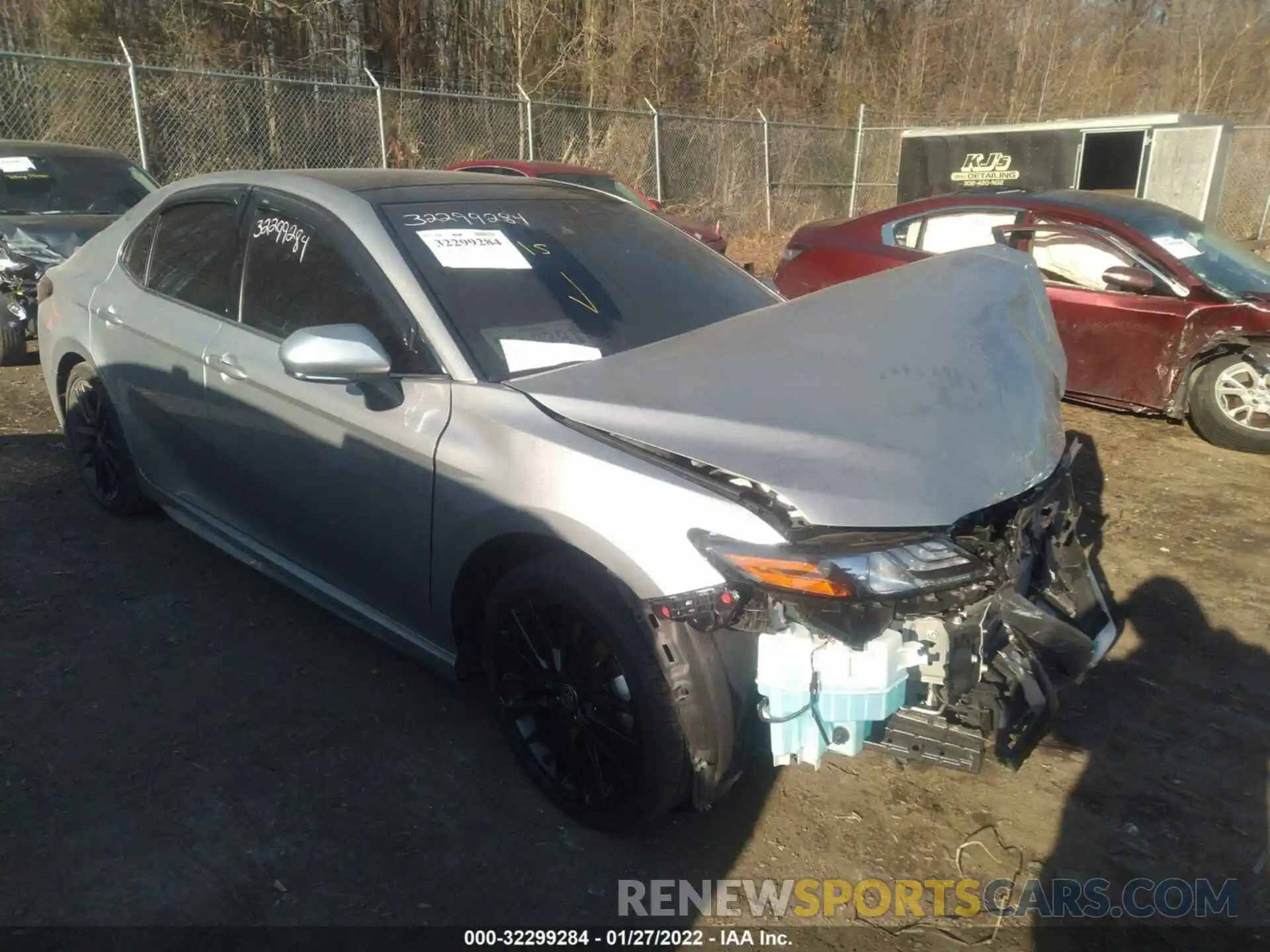 1 Photograph of a damaged car 4T1K61AK4MU414308 TOYOTA CAMRY 2021