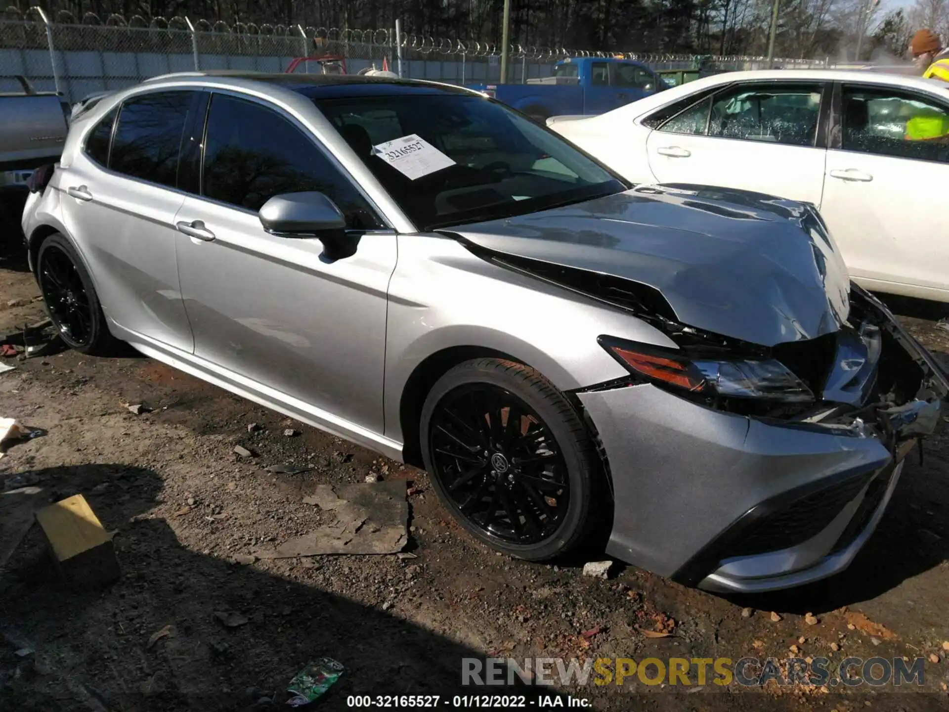 1 Photograph of a damaged car 4T1K61AK4MU419542 TOYOTA CAMRY 2021