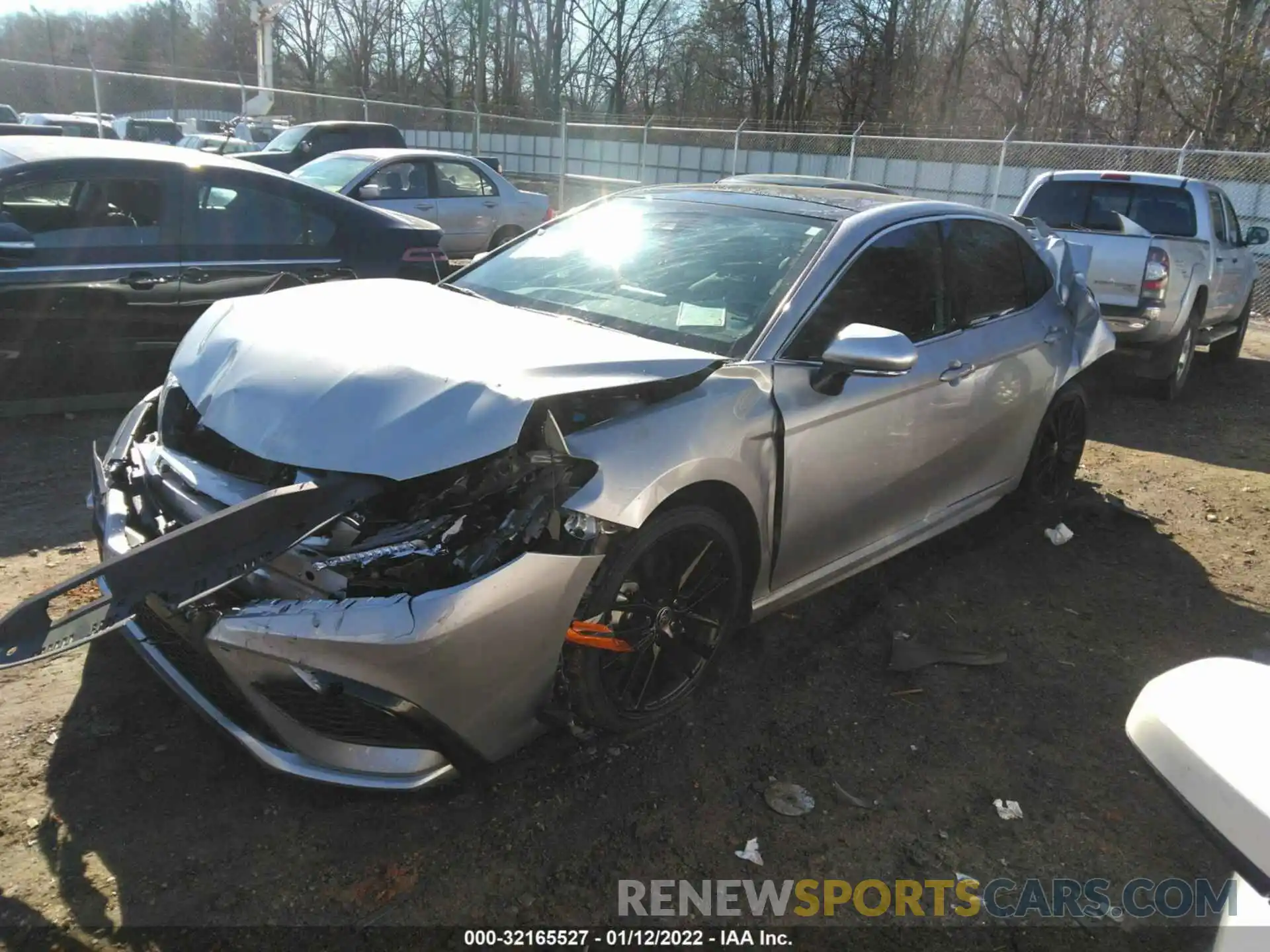 2 Photograph of a damaged car 4T1K61AK4MU419542 TOYOTA CAMRY 2021