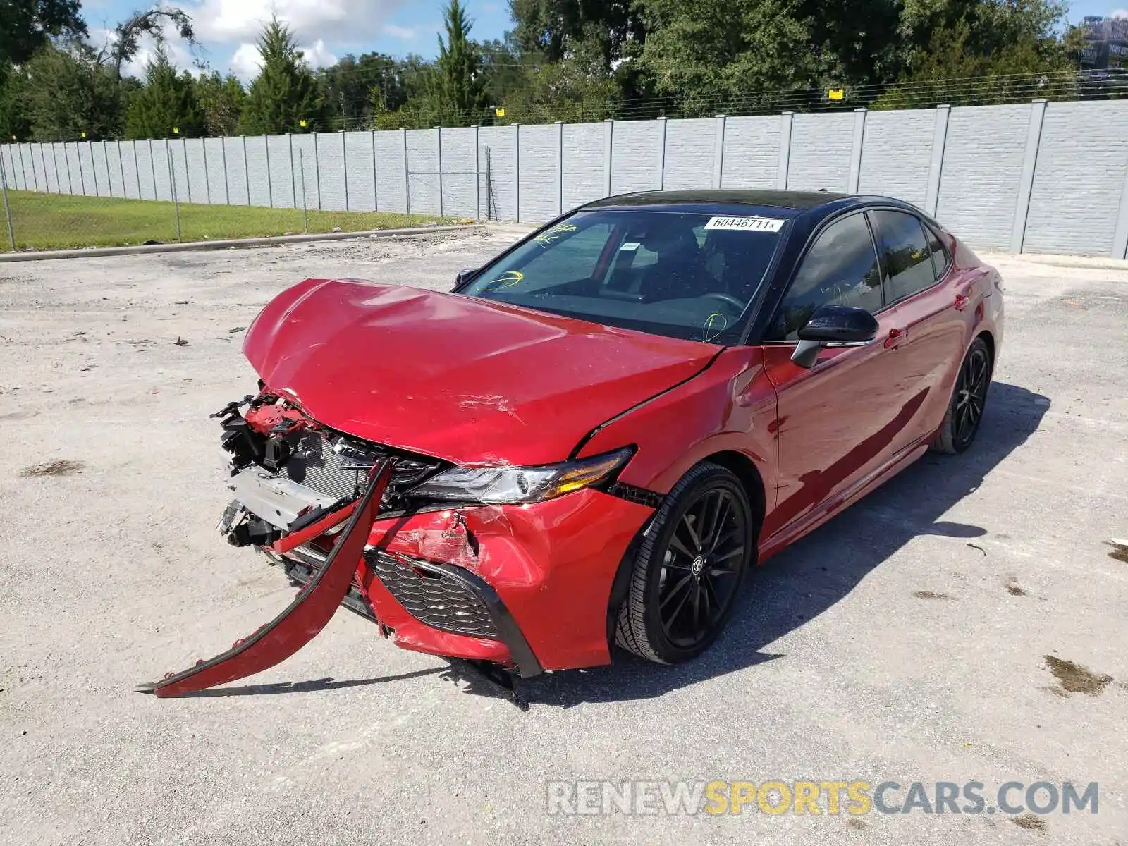 2 Photograph of a damaged car 4T1K61AK4MU420271 TOYOTA CAMRY 2021